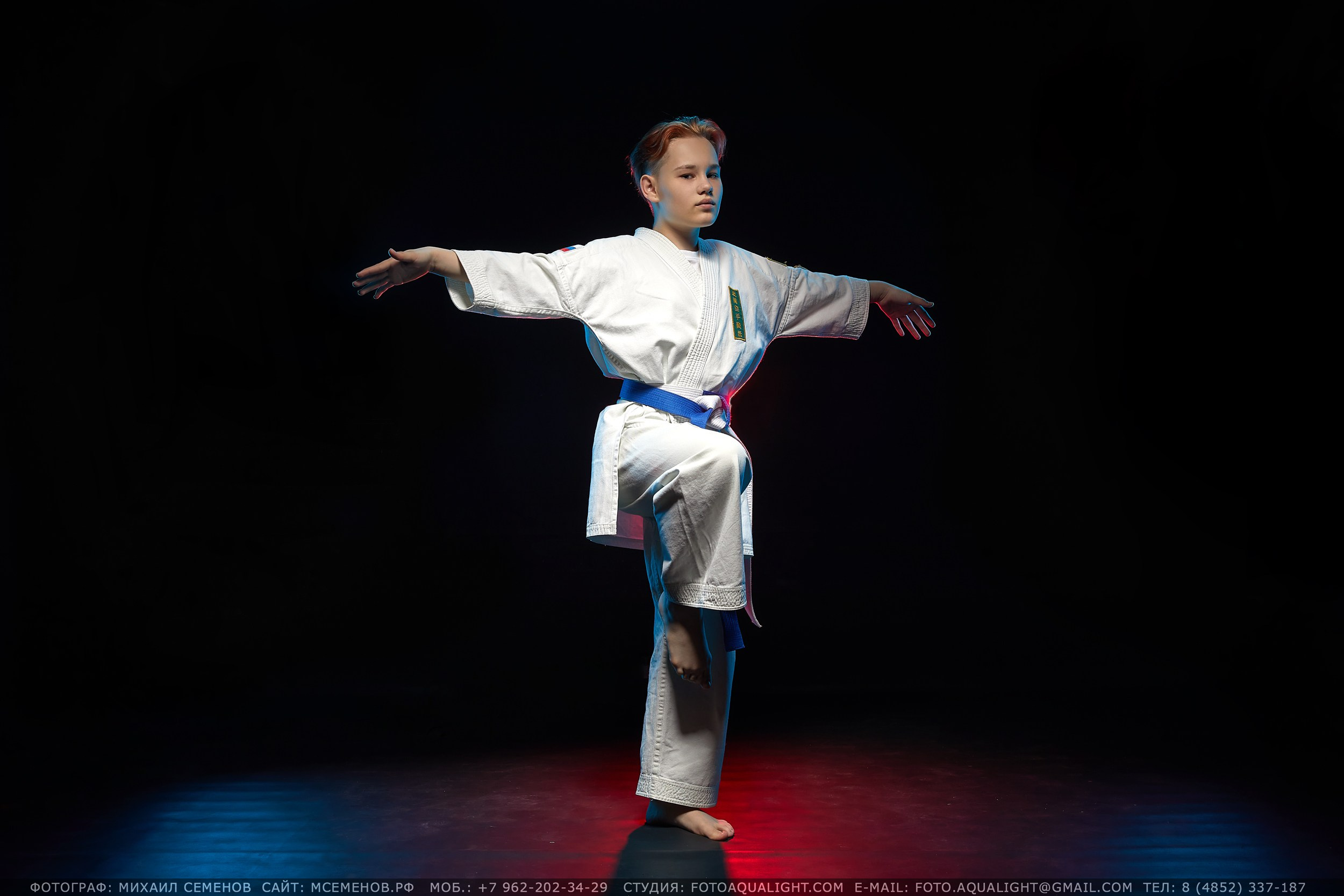 Детская спортивная фотосессия Фотограф Михаил Семенов, г. Ярославль