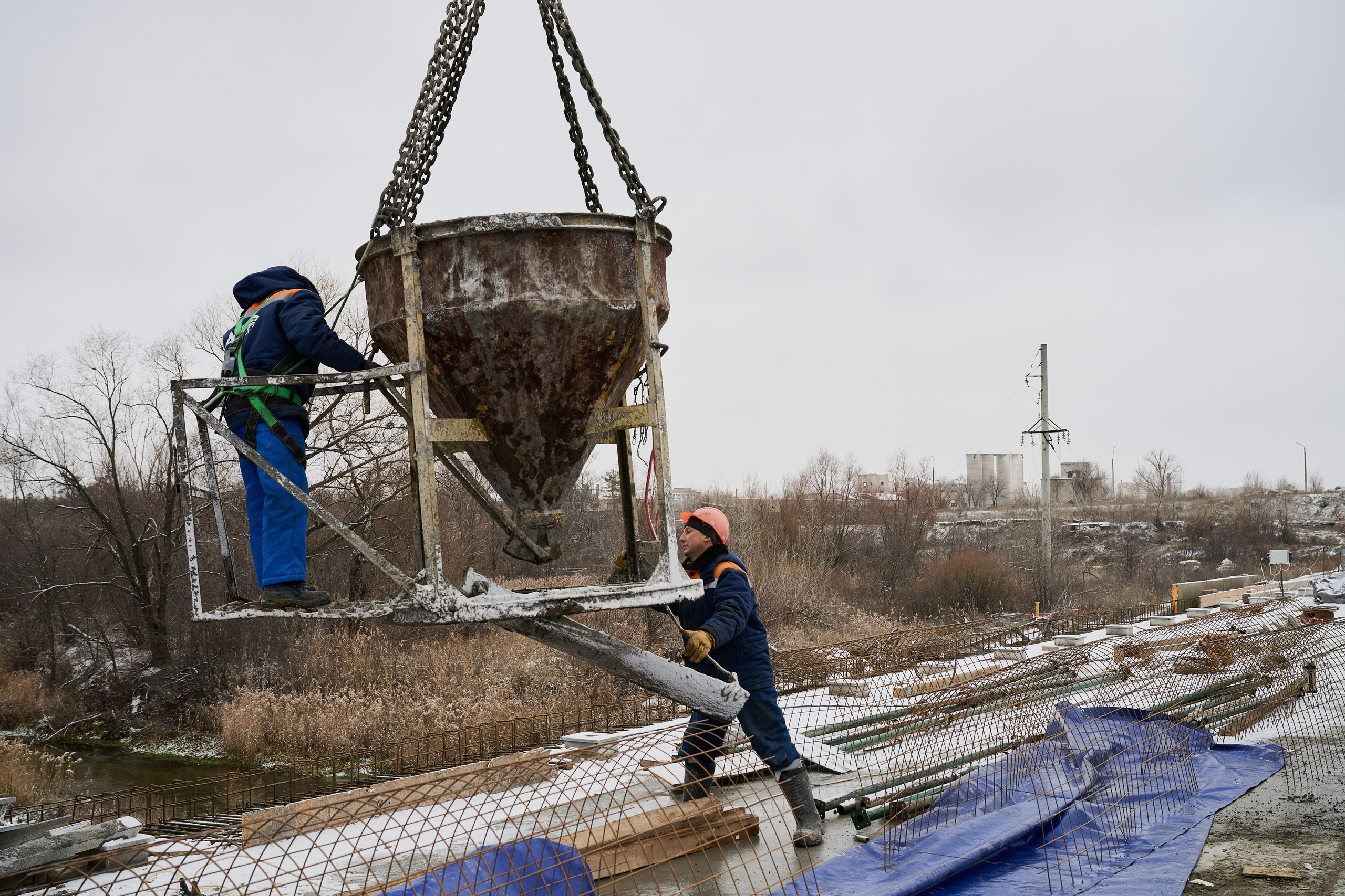 Северодонецк (Луганская область). Декабрь 2024. Фотограф Роман Адлер