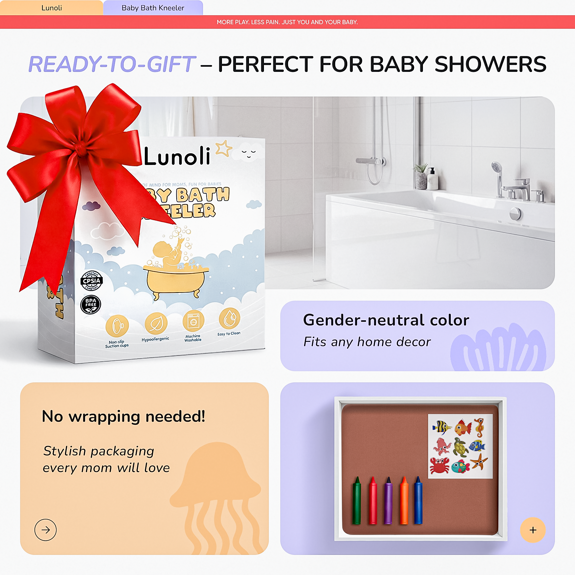 Амазон листинг товаров для малышей. Дизайн карточек товара для Wildberries, Ozon, Amazon