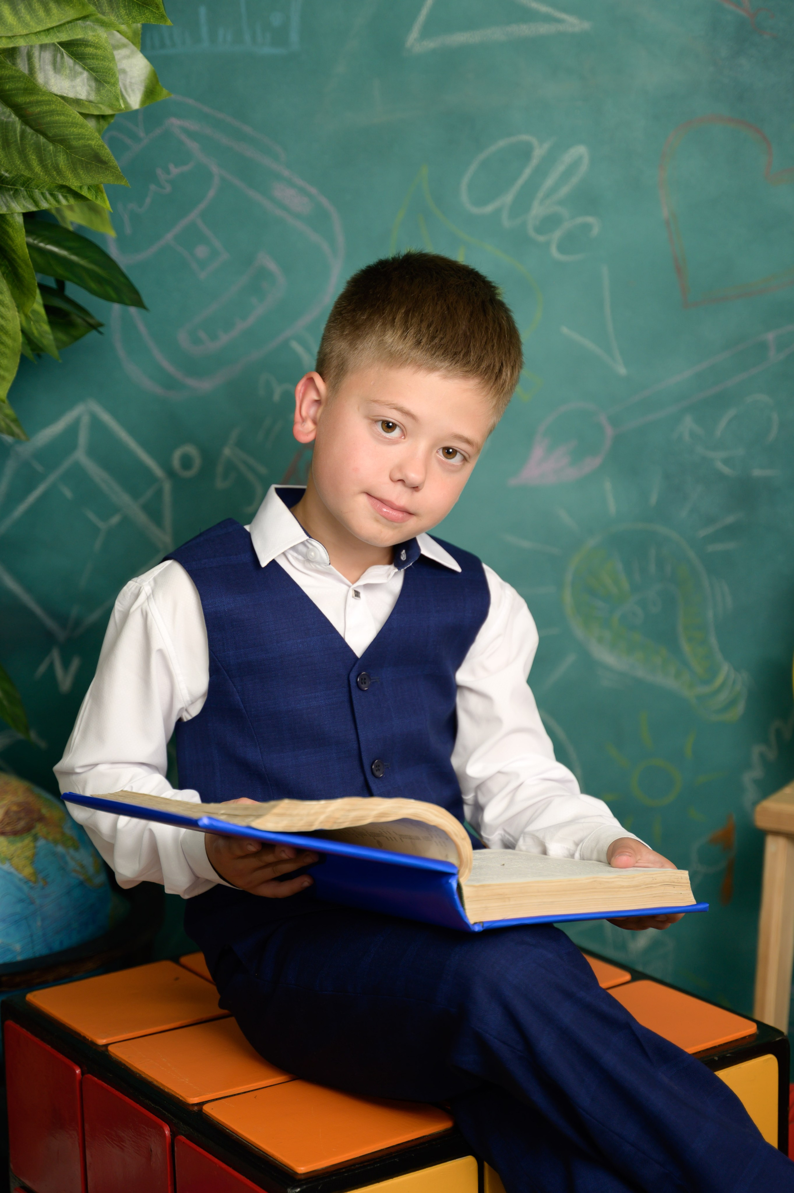 Школьные портреты. Школьный и детский фотограф в Новосибирской области
