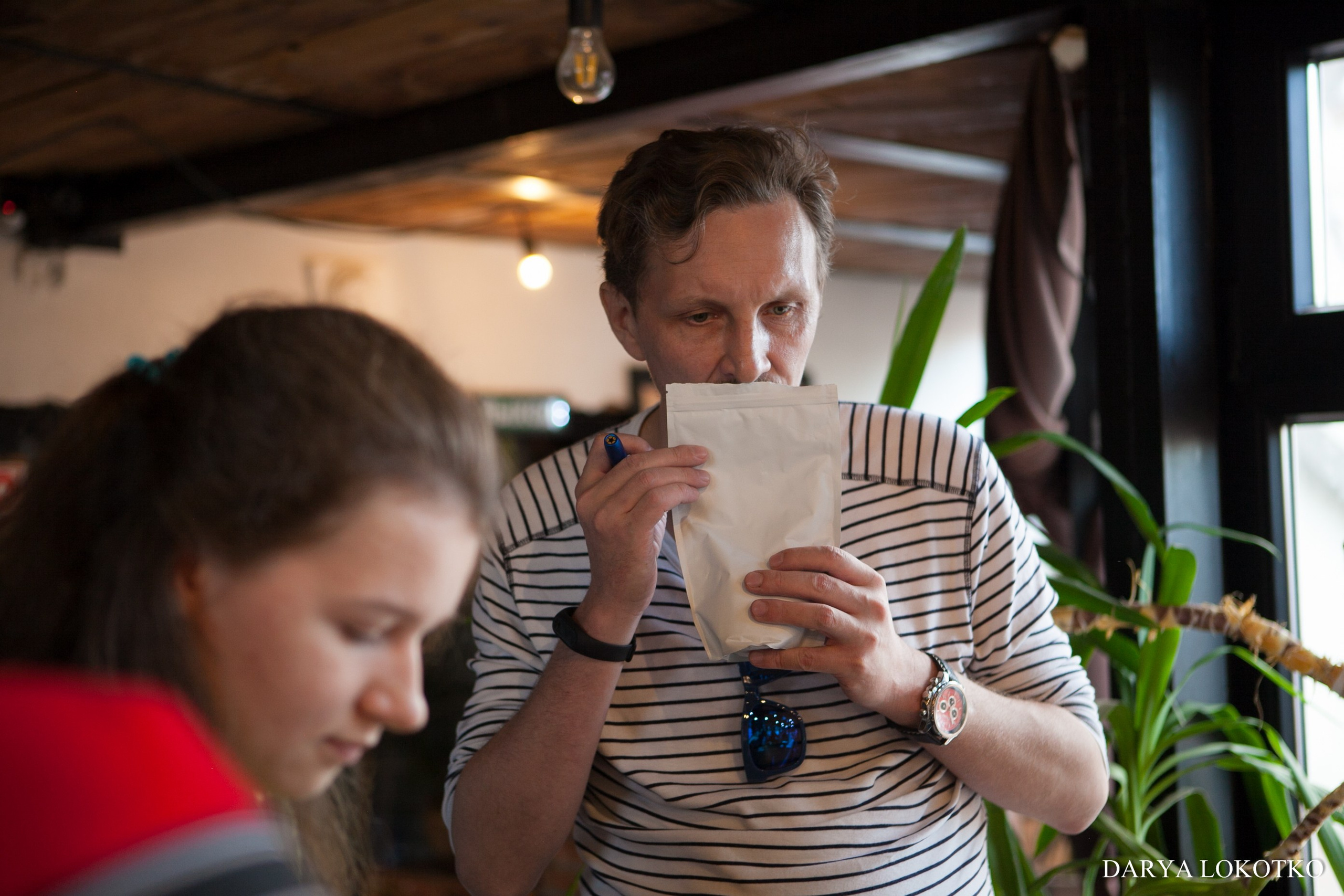 Лекция от Woodcoffee + дегустация кофе. Фотограф Дарья Локотко в Красноярске