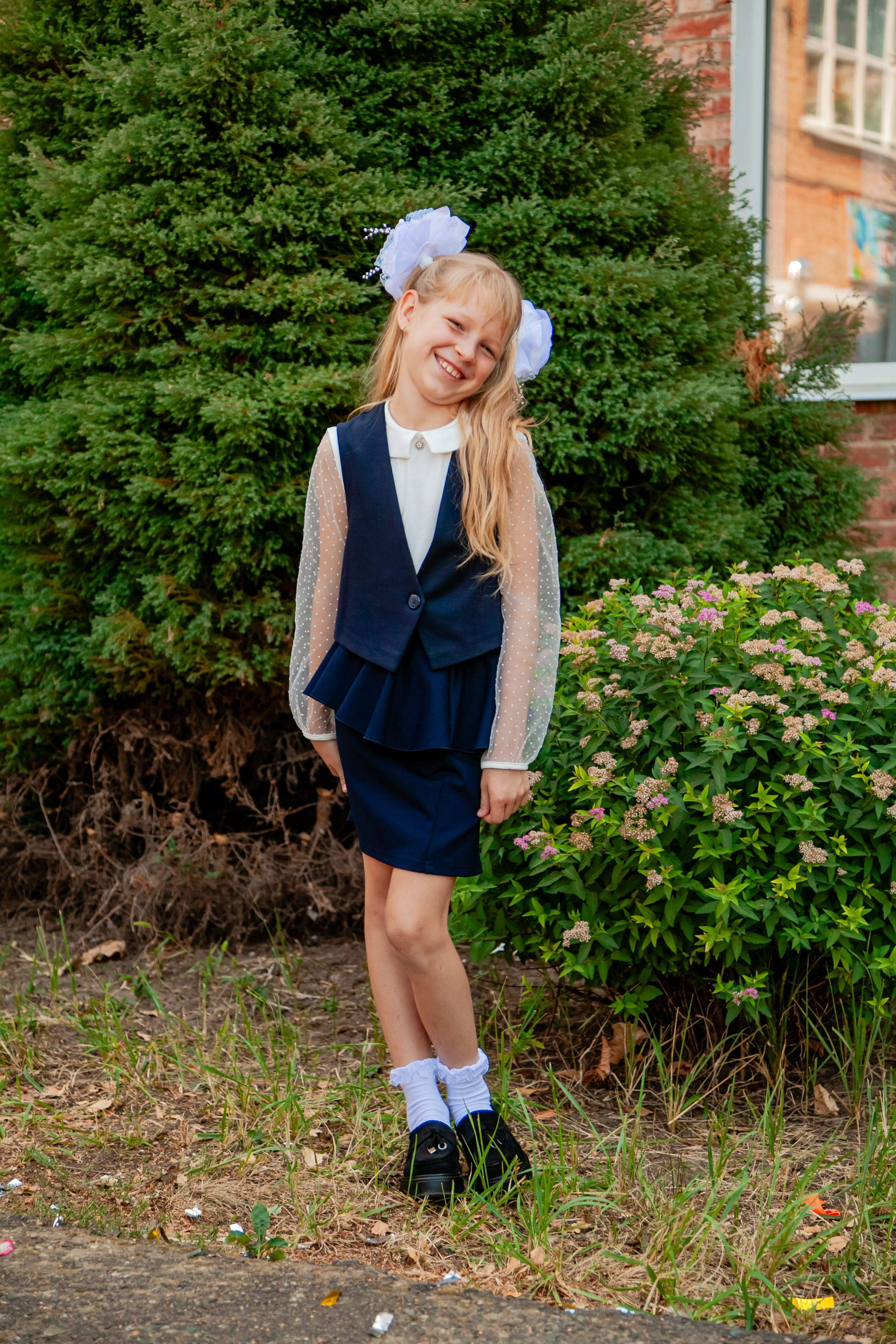 1 сентября линейка. Свадебный и семейный фотограф в Армавире