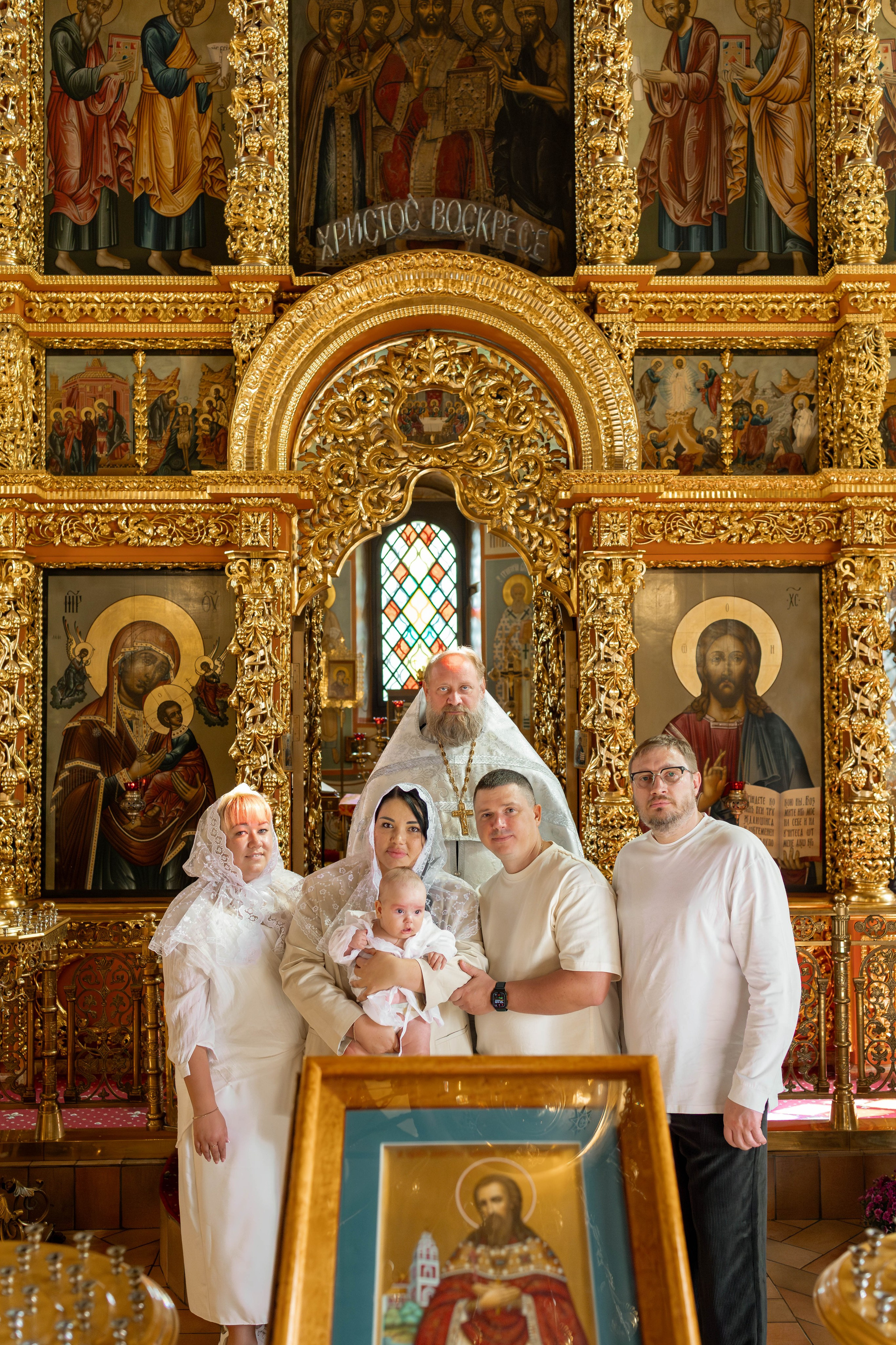 Таинство Крещения Евгения. Фотограф новорождённых Newborn Москва