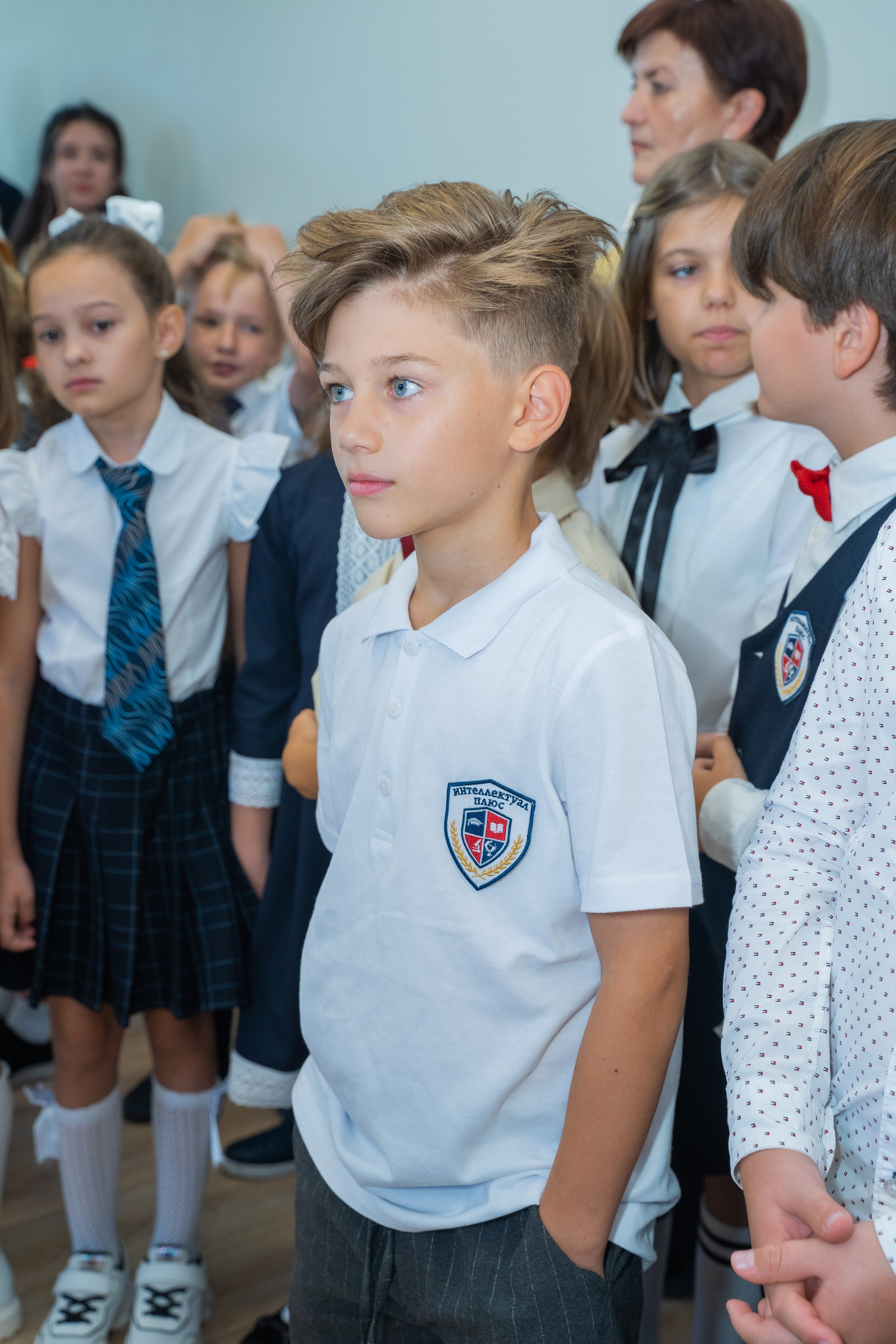 1 сентября в частной школе