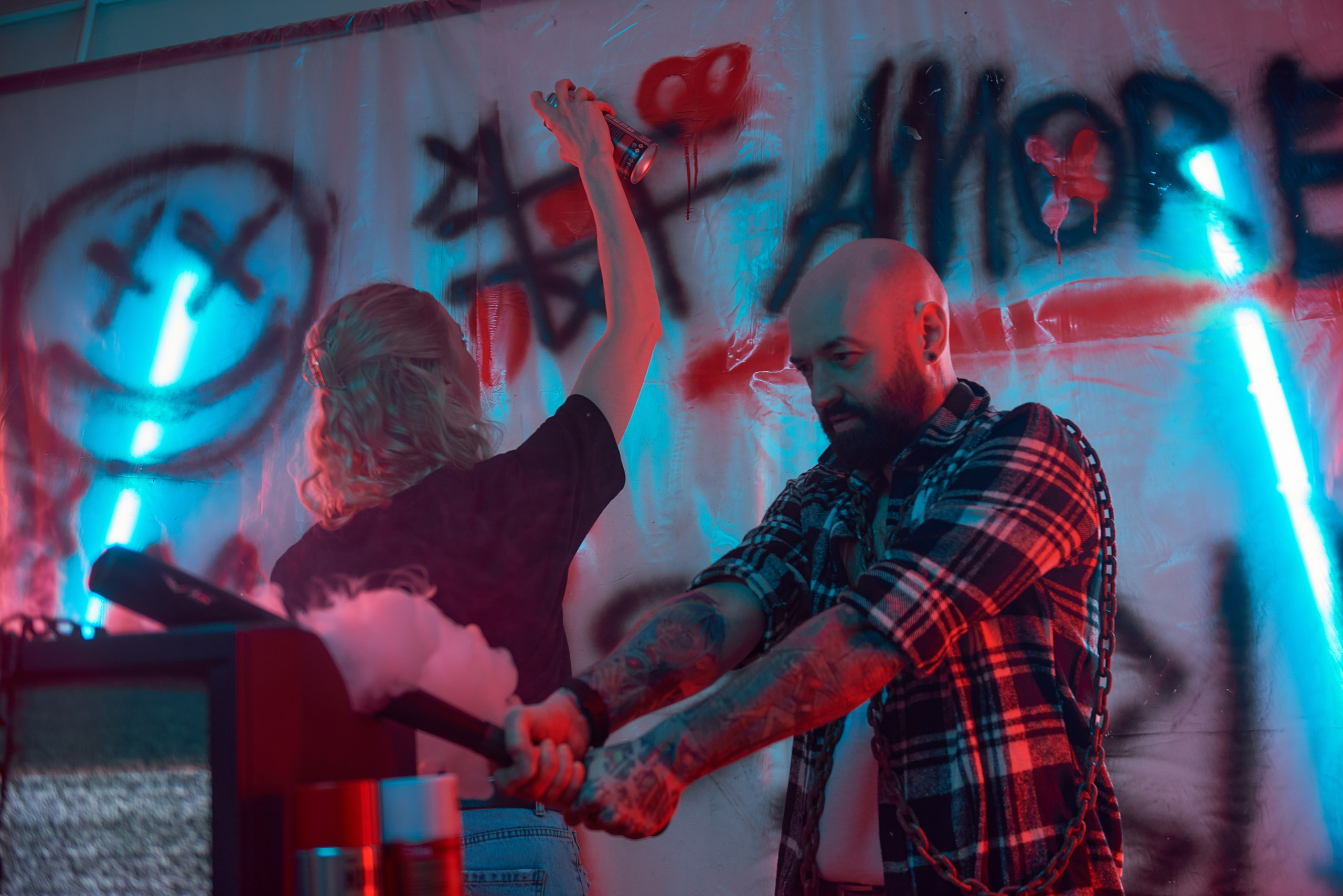 Граффити фотозона. Андрей Винников фотограф в Нижнем Новгороде