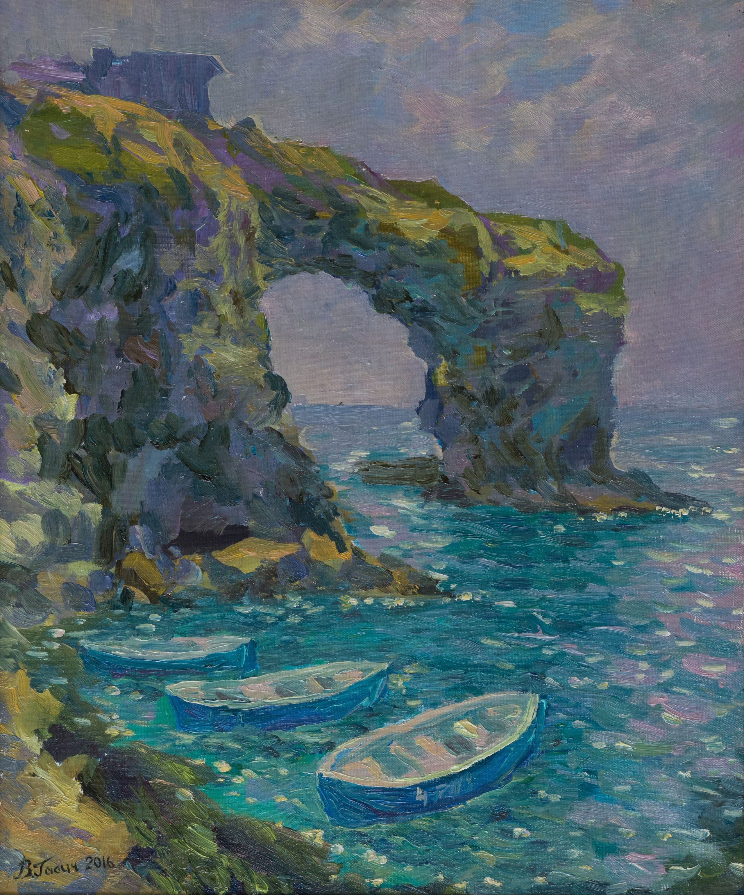 Крым. Художник Василий Гасич