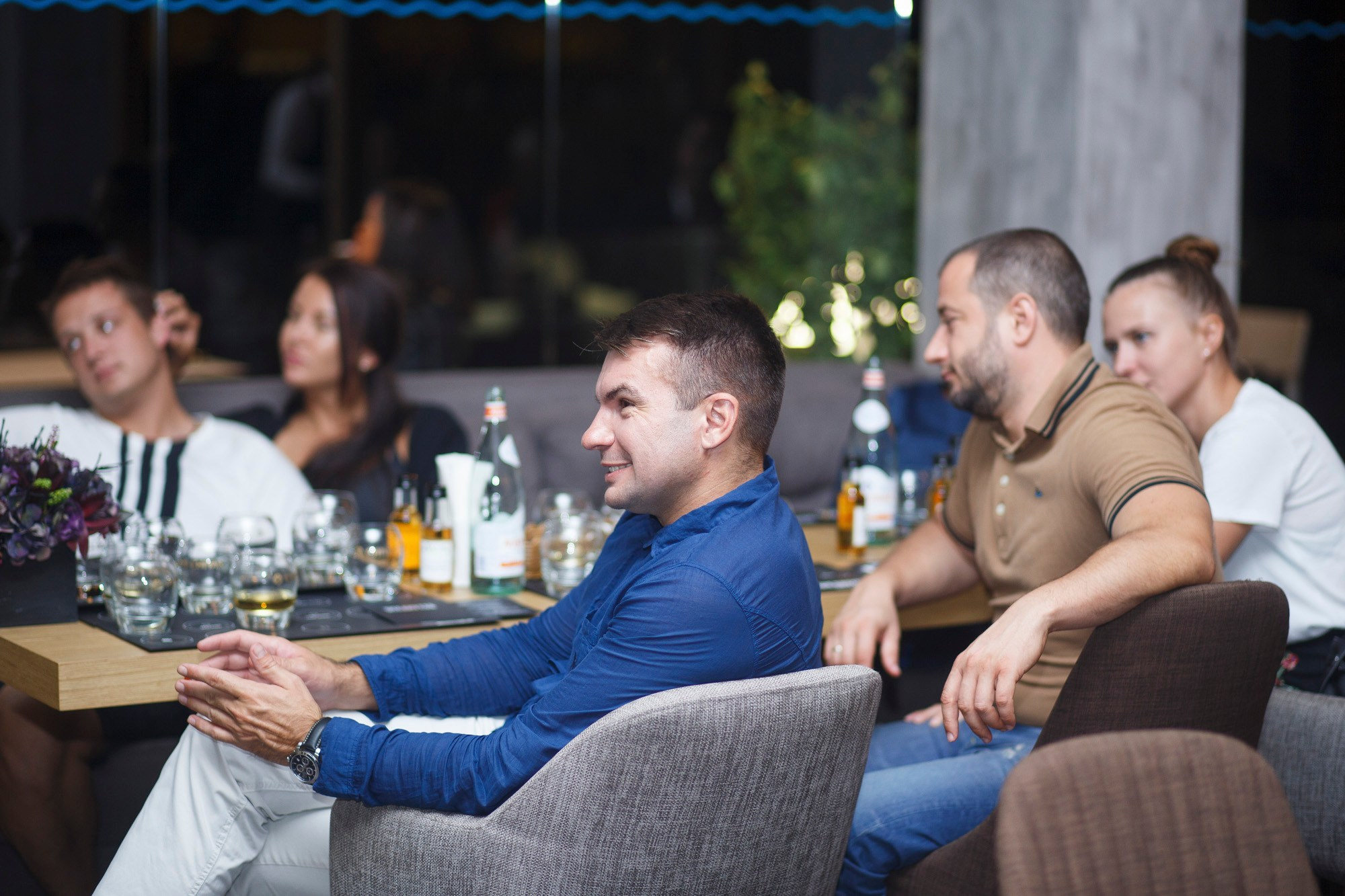 Dinner Chivas. Reportage and staged photographer Natalia Sannikova