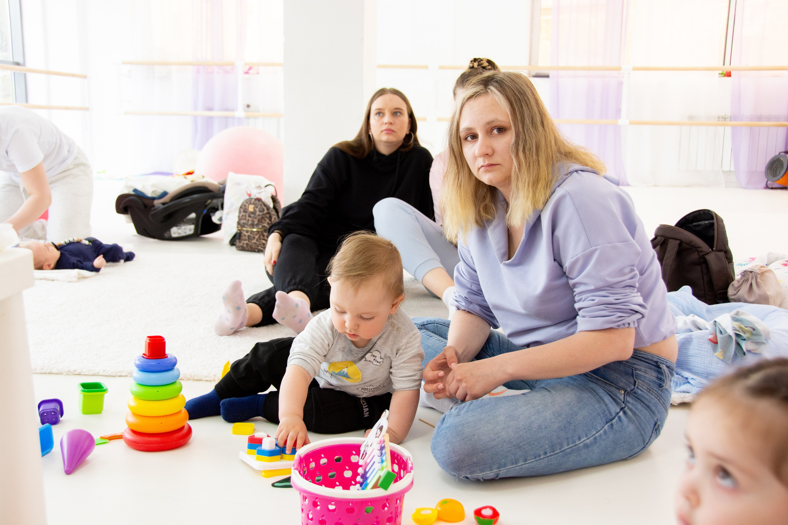 Посиделки мамочек. 9 месяцев. Семейный и репортажный фотограф в Хабаровске Татьяна Болычева