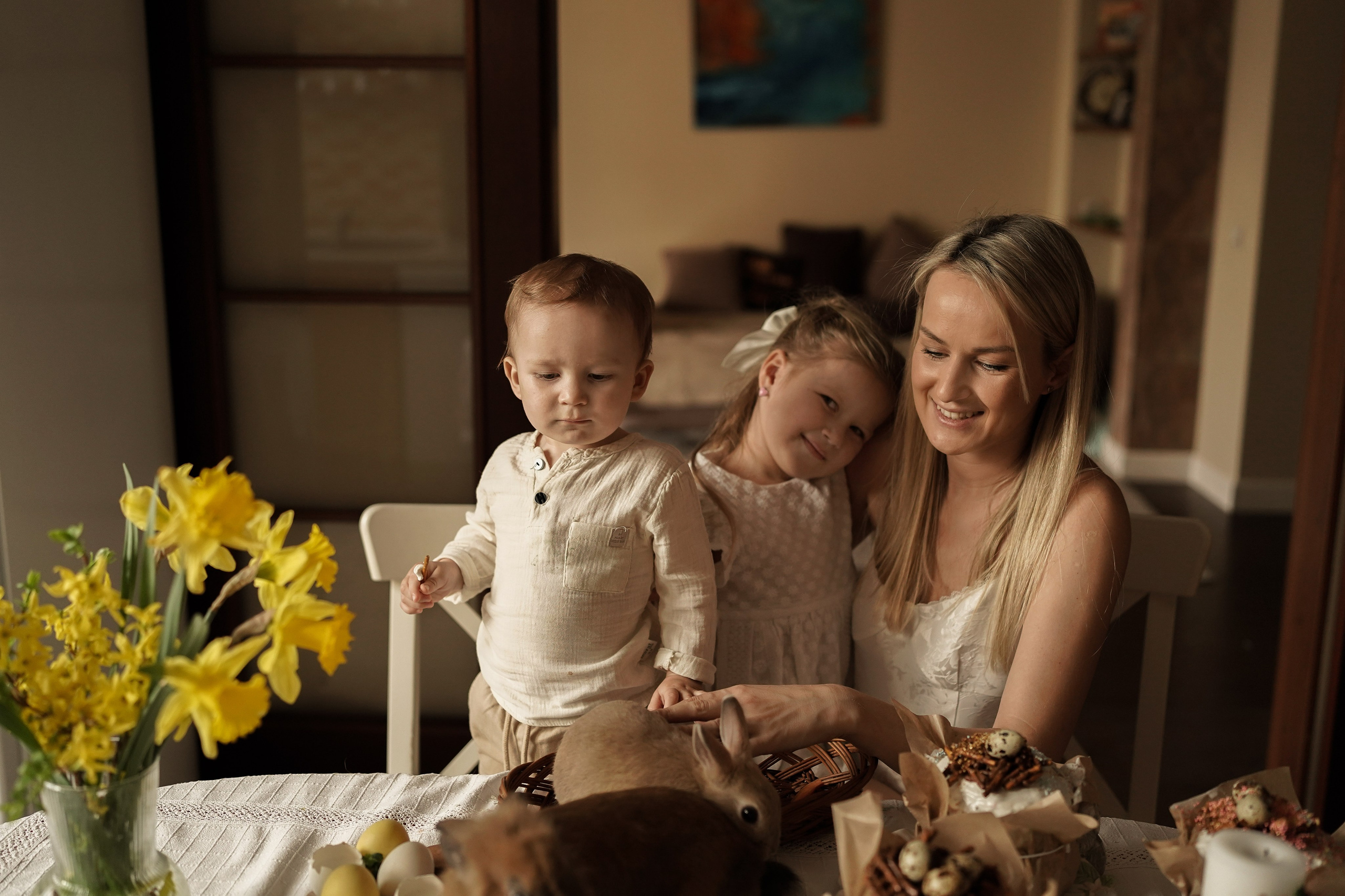 «Накануне Светлой Пасхи». Фотограф материнства Лена Олюнина Фотограф Калининград