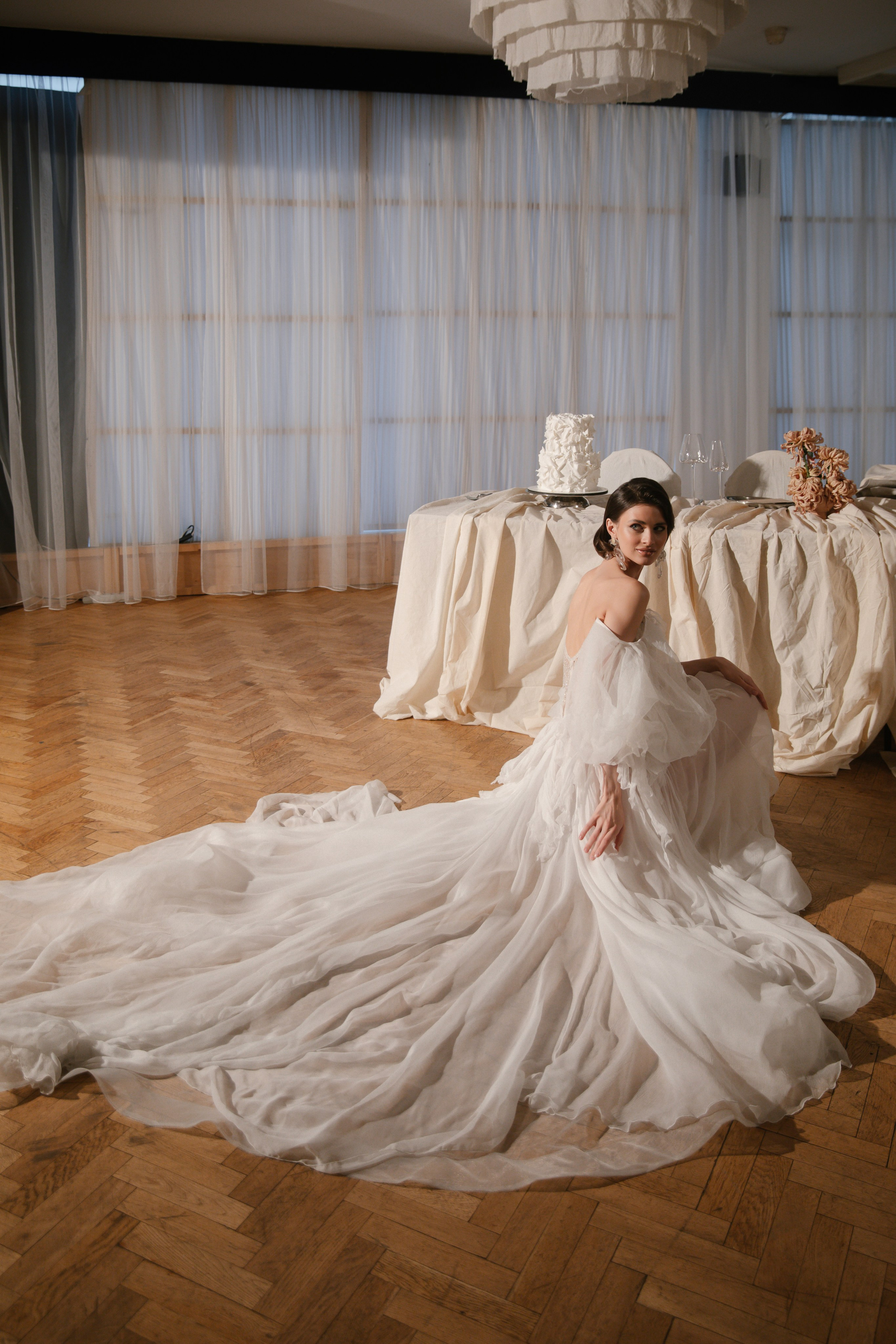 Фотосессия на банкетной площадке. Свадебный и семейный фотограф Анастасия Романова в Москве и Московской области