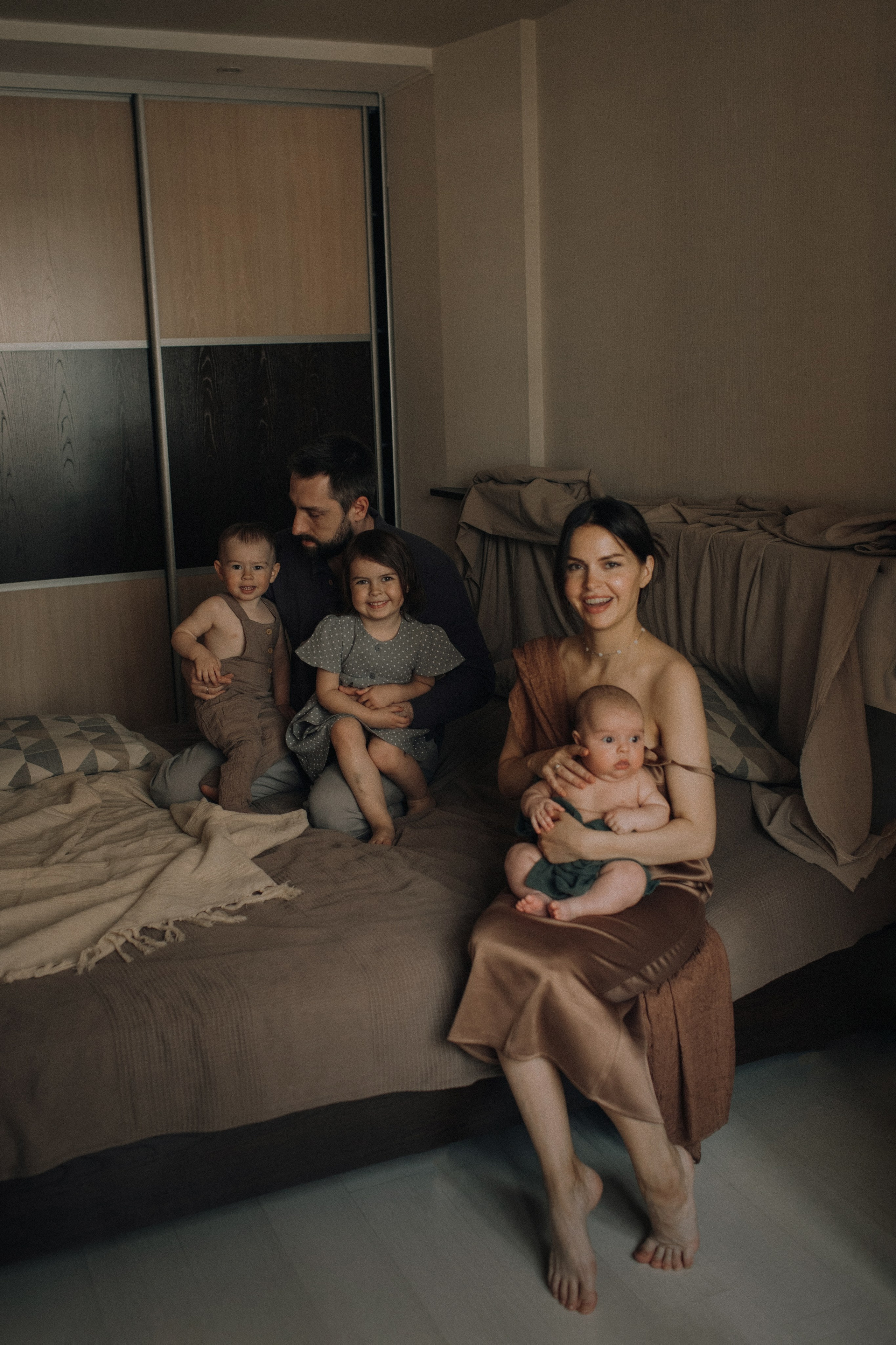 Марк, Максим, Маша, Марина, Валентин. Семейный фотограф Томск