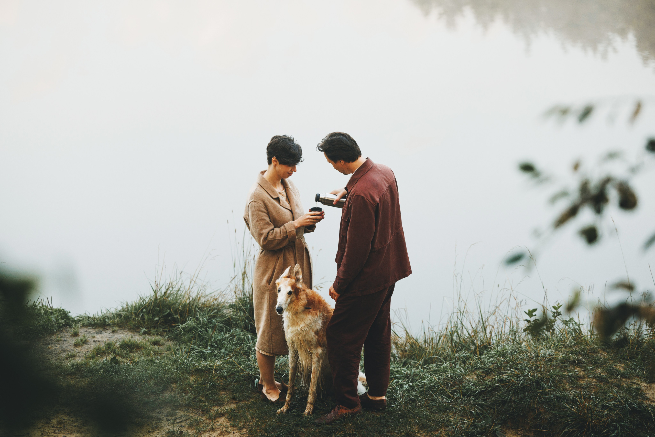 Сергей, Оксана и Жара. Фотограф анималист Осипчикова Мария