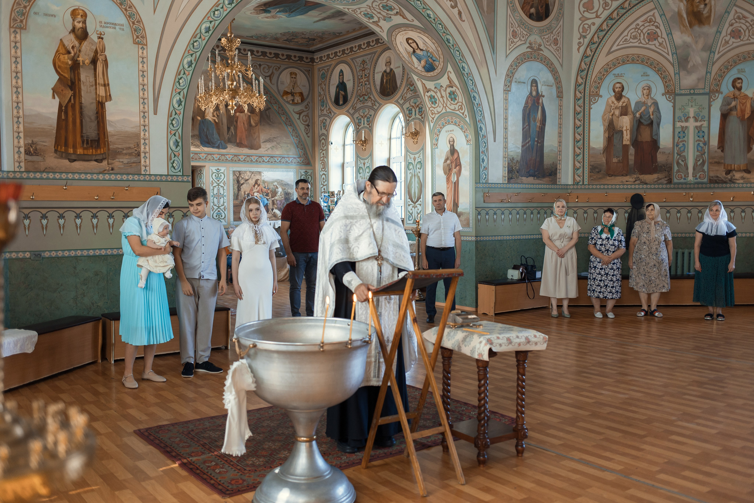 Крещение. Фотограф новорожденных, детский фотограф в г. Оренбурге Екатерина Козлова
