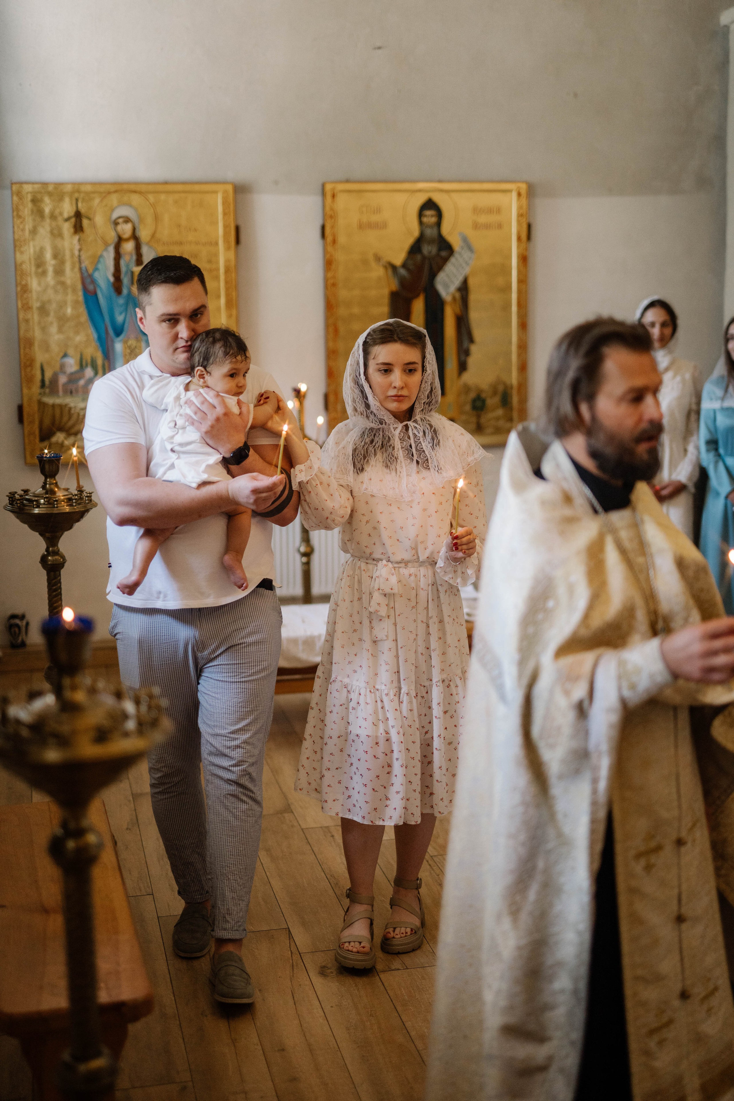 Крещение Мирона. Свадебный и семейный фотограф в Калуге Анна Киреева