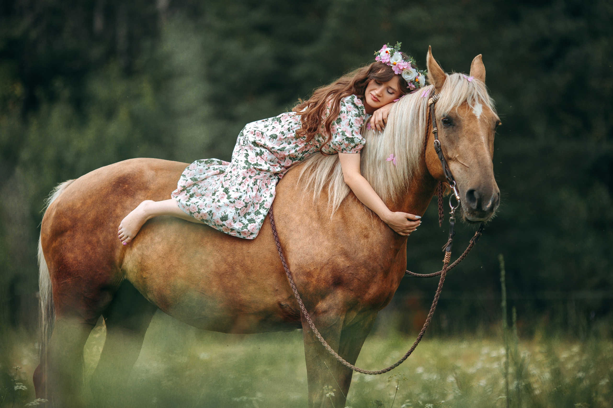 Алена&Забава. Анна Молчанова конный фотограф в Тюмени | фотосессии с лошадьми Тюмень
