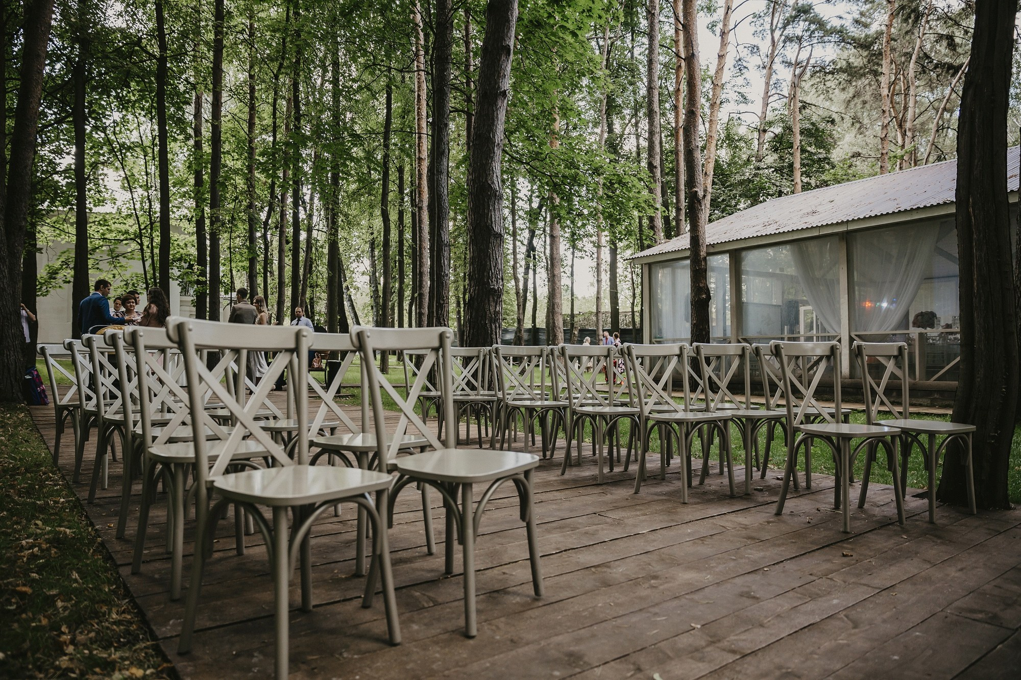 Белоснежная веранда церемония