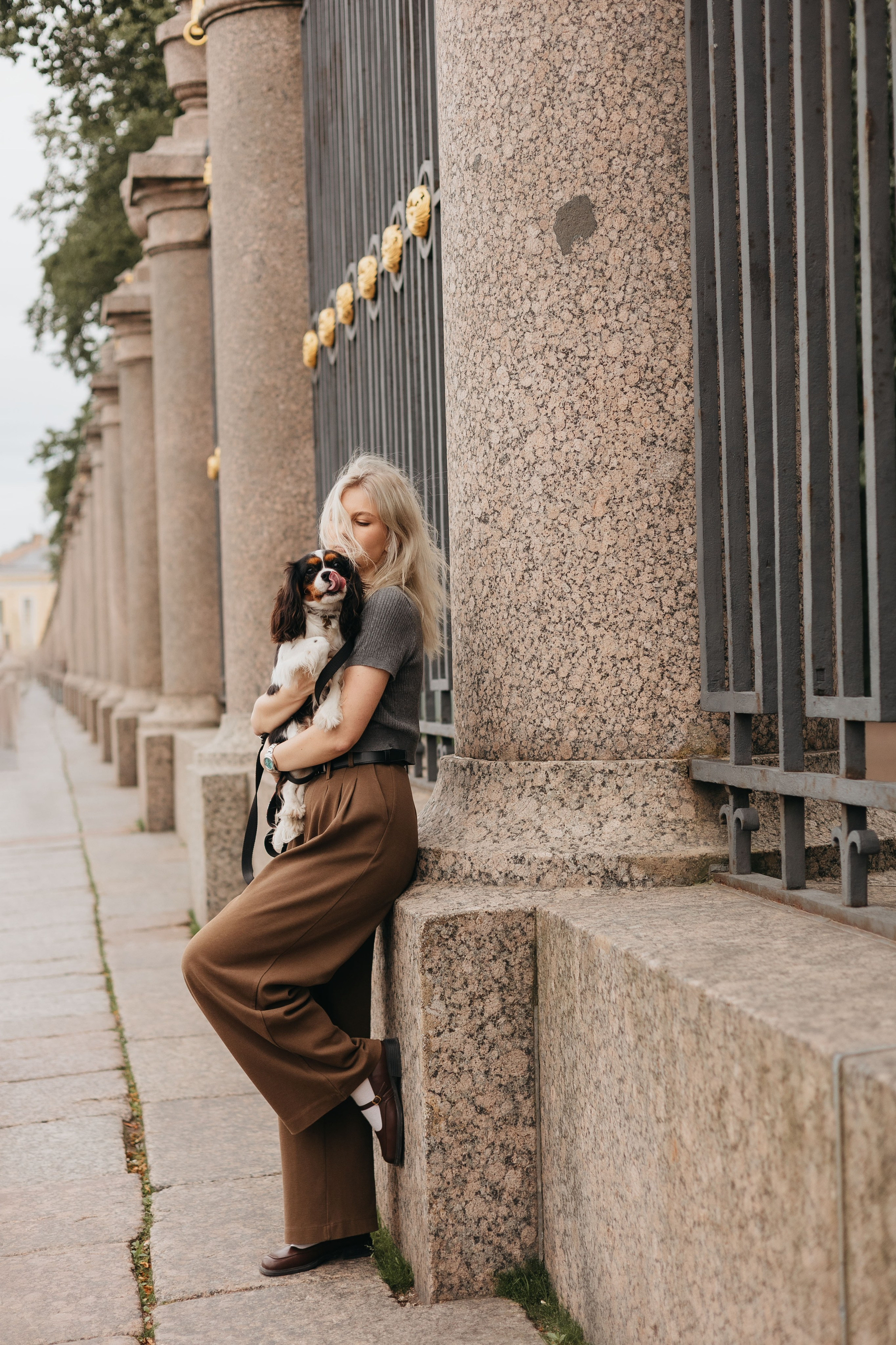 Ульяна и Ричи. Фотограф животных Евгения Верцинская