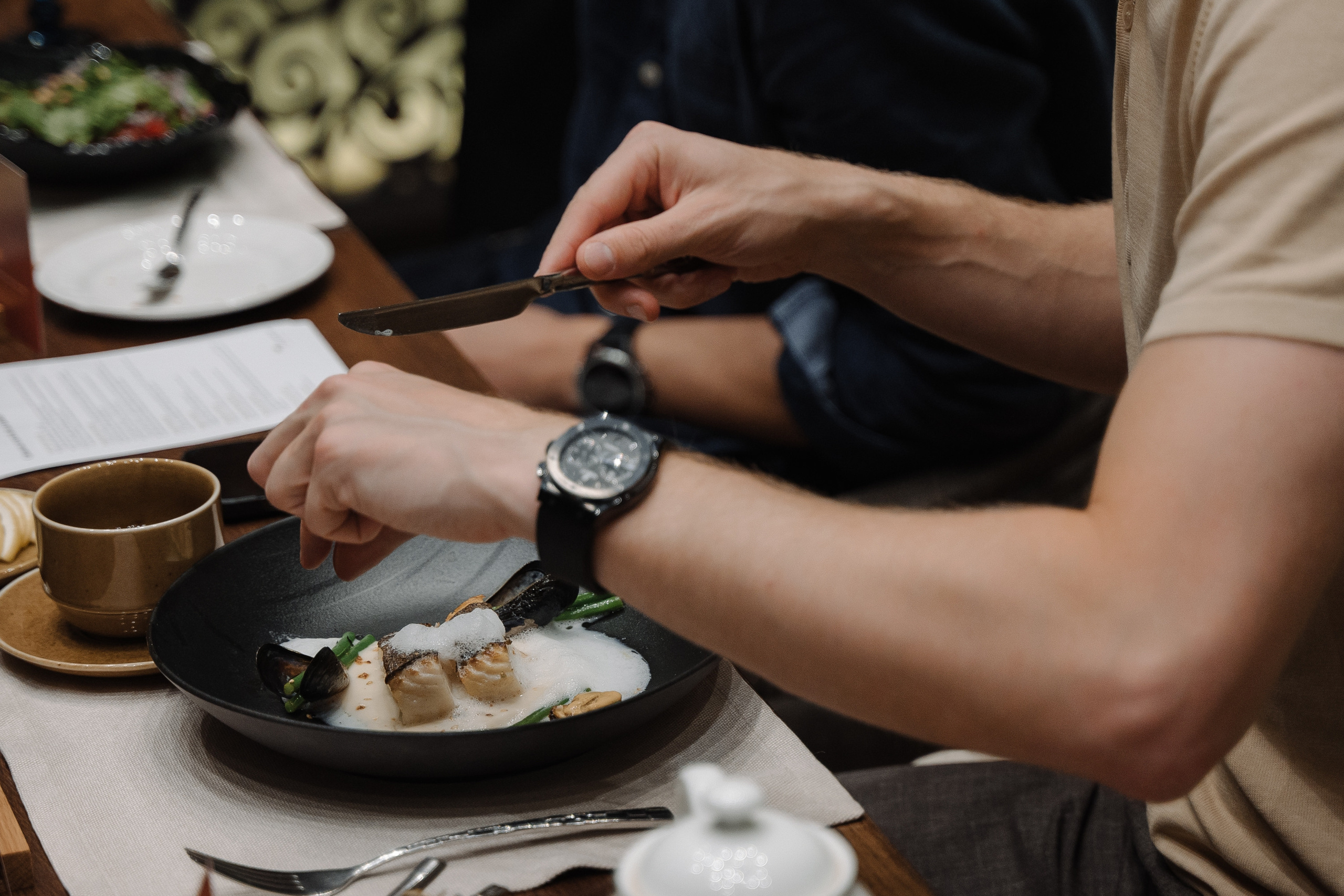 БИЗНЕС УЖИН В РЕСТОРАНЕ PESHI