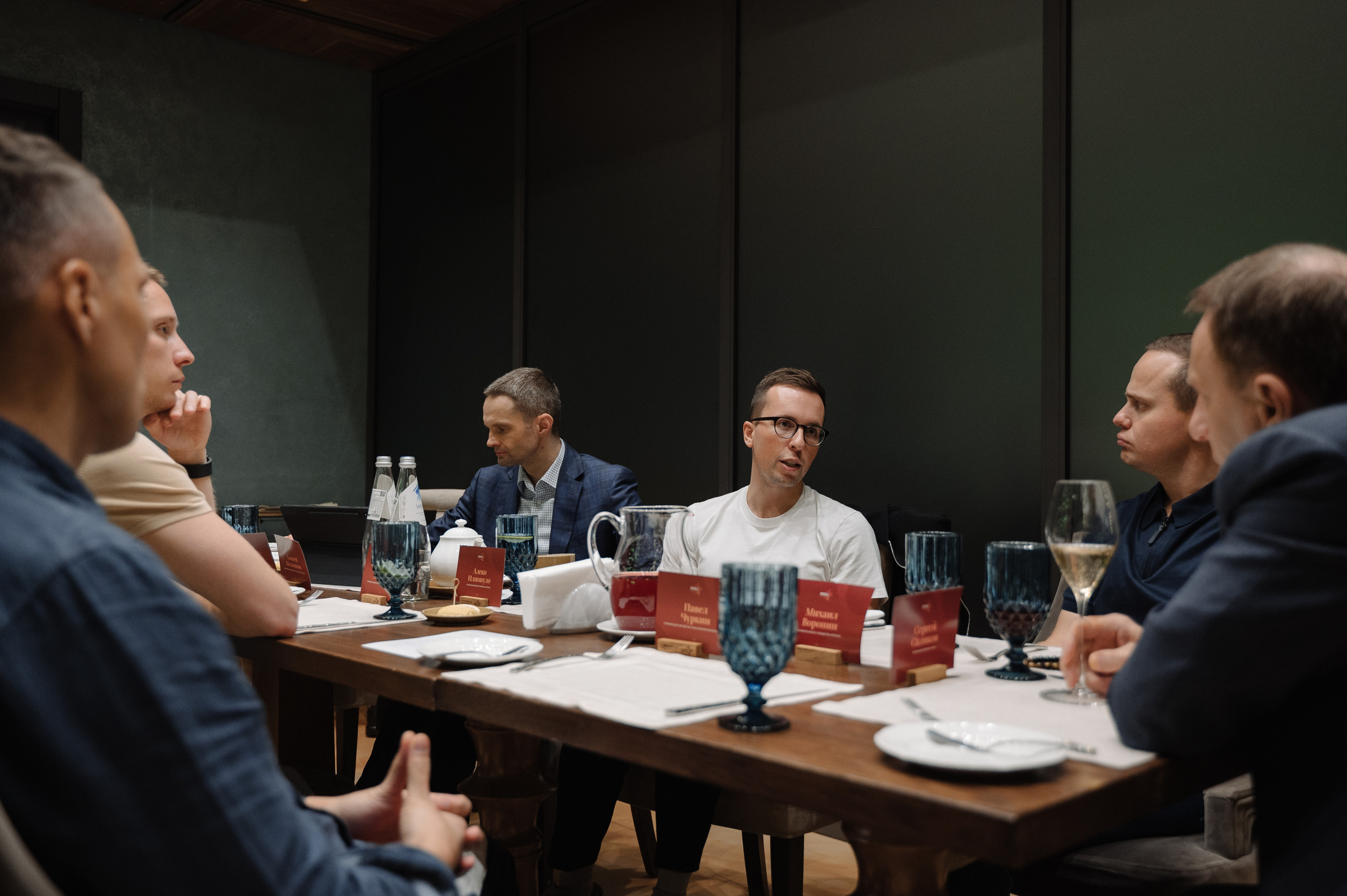 БИЗНЕС УЖИН В РЕСТОРАНЕ PESHI