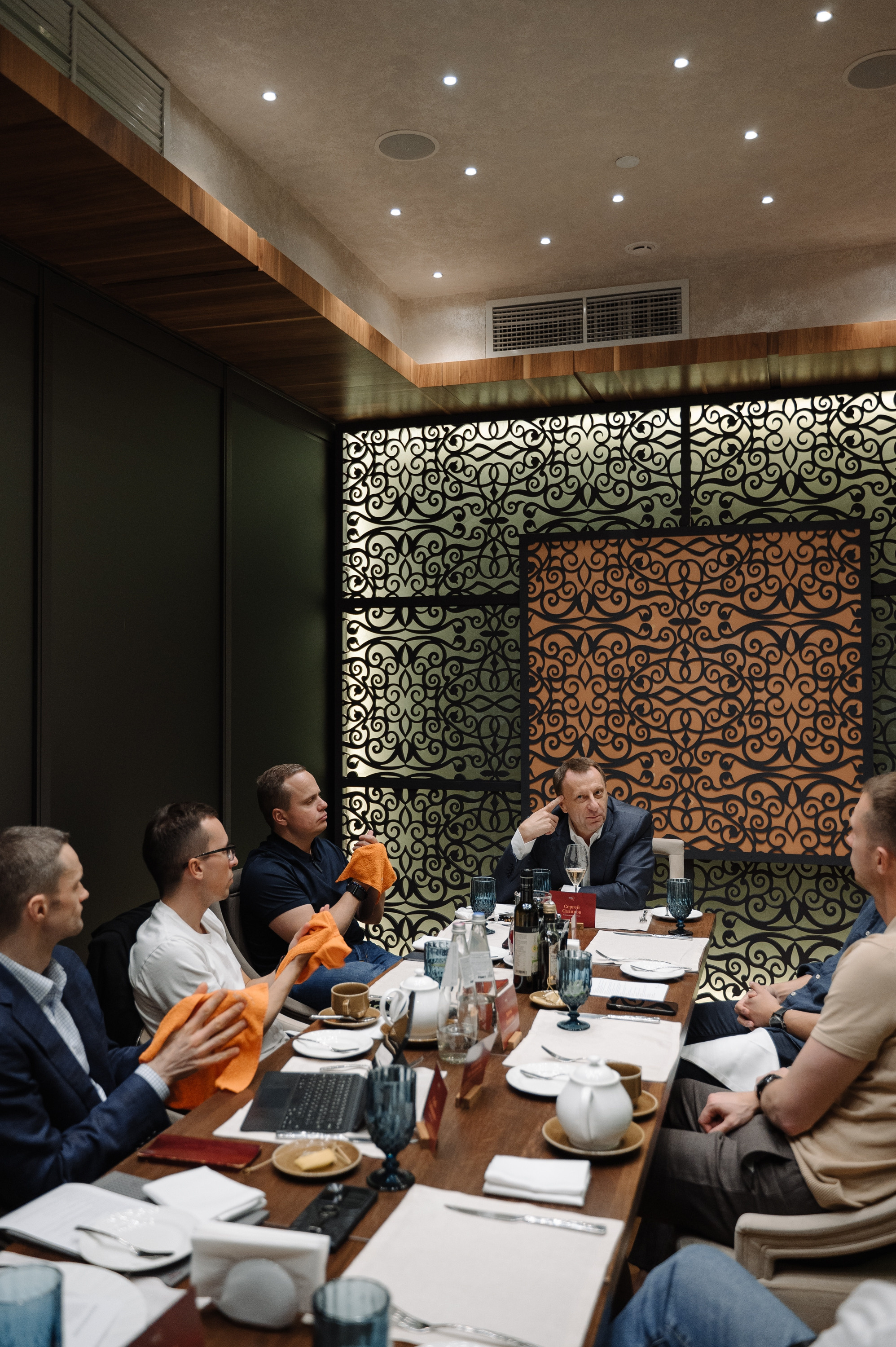 БИЗНЕС УЖИН В РЕСТОРАНЕ PESHI