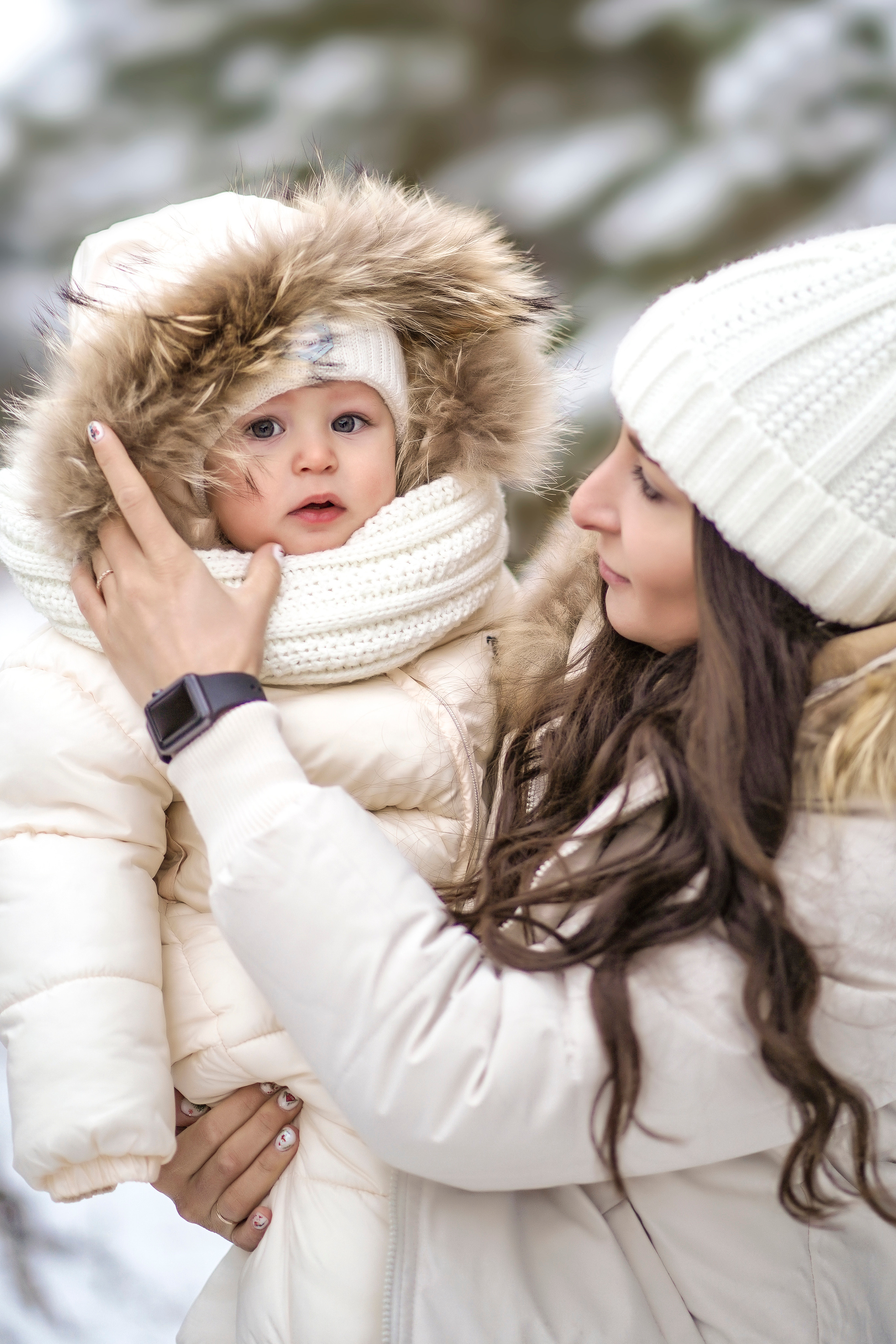 Зимняя семейная фотосессия. Детский и семейный фотограф в Давлеканово Волкова Вероника
