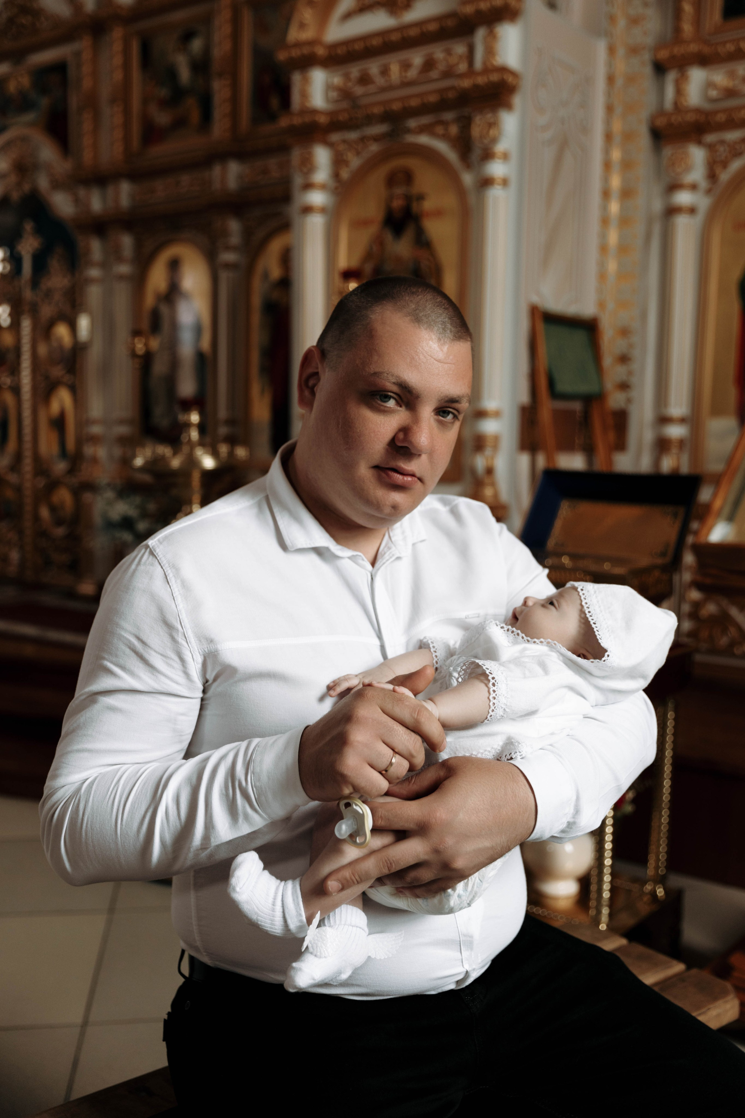 Таинство Крещения Никиты. Фотограф Сальск Катерина