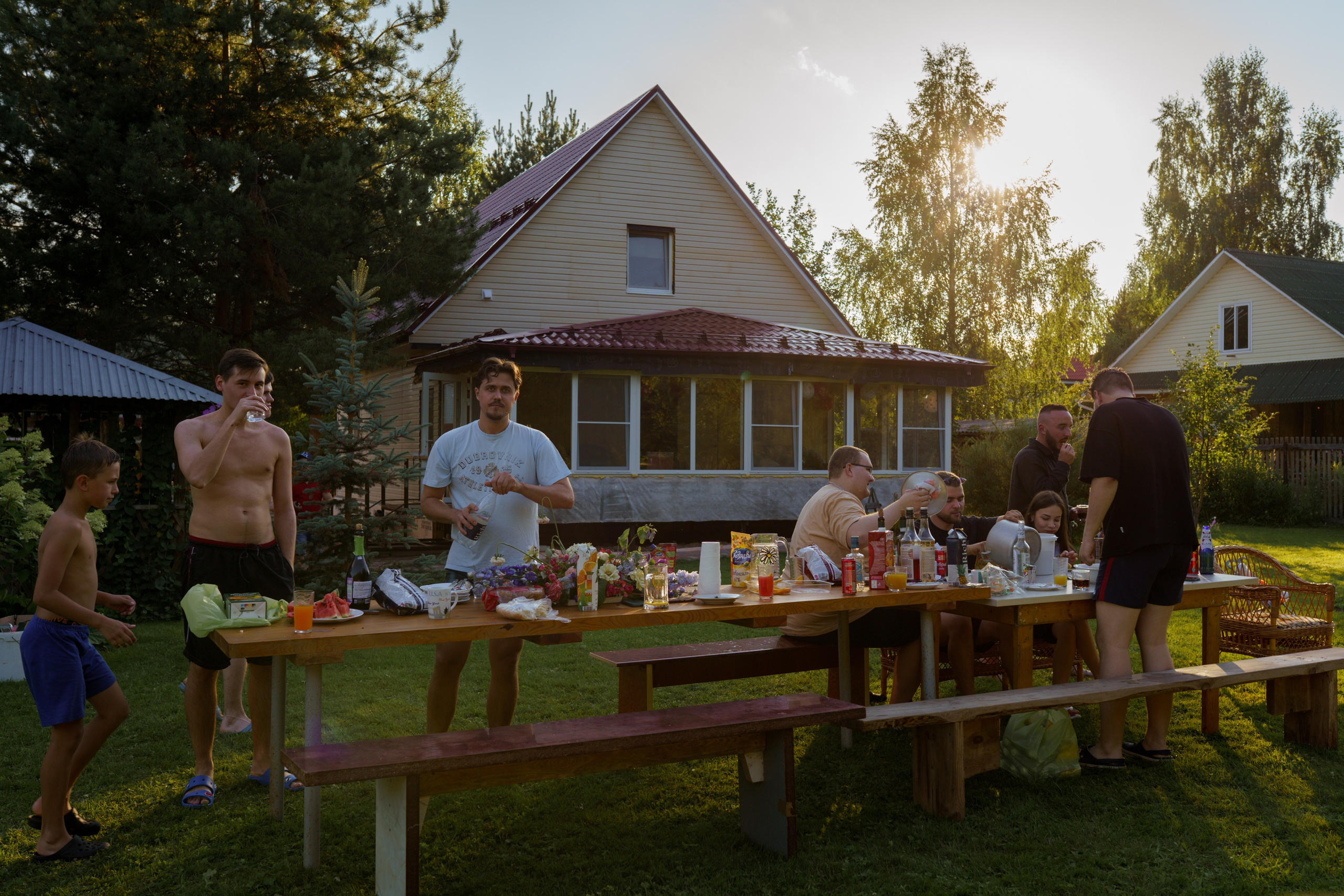 Weeding Dacha Afterparty Миша и Ирина. Свадебный фотограф в Москве Анна Полушина