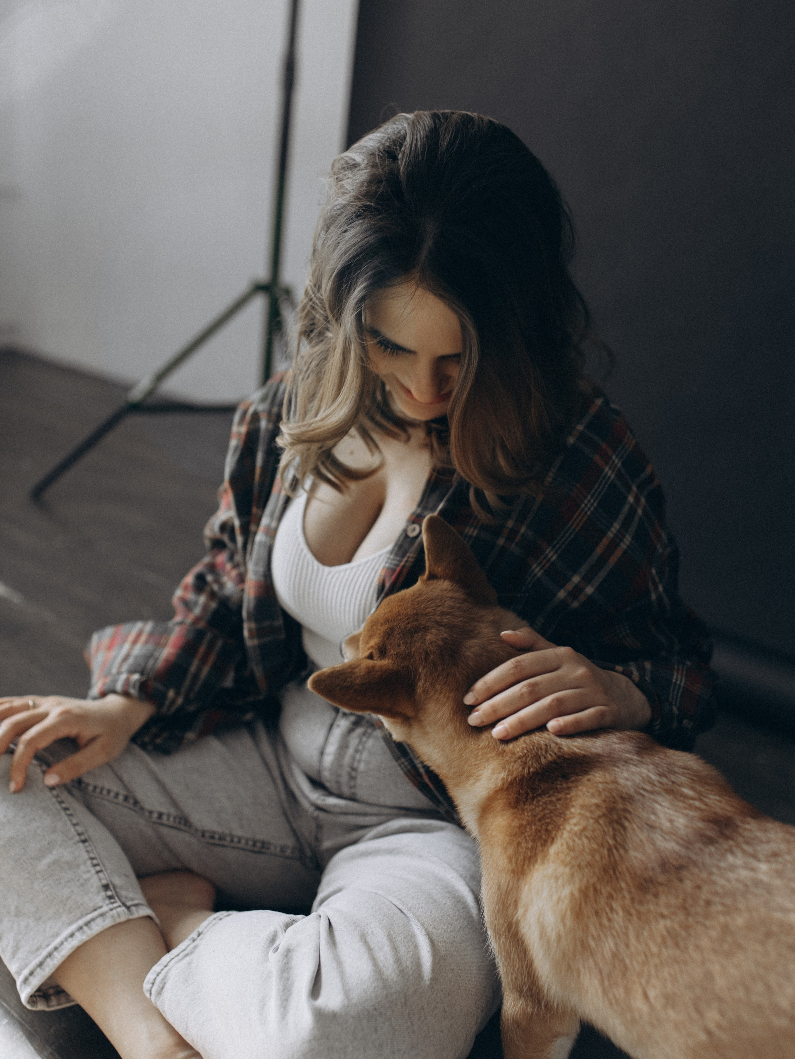 Мика и Настя. Фотограф-анималист в Москве Кириллова Татьяна