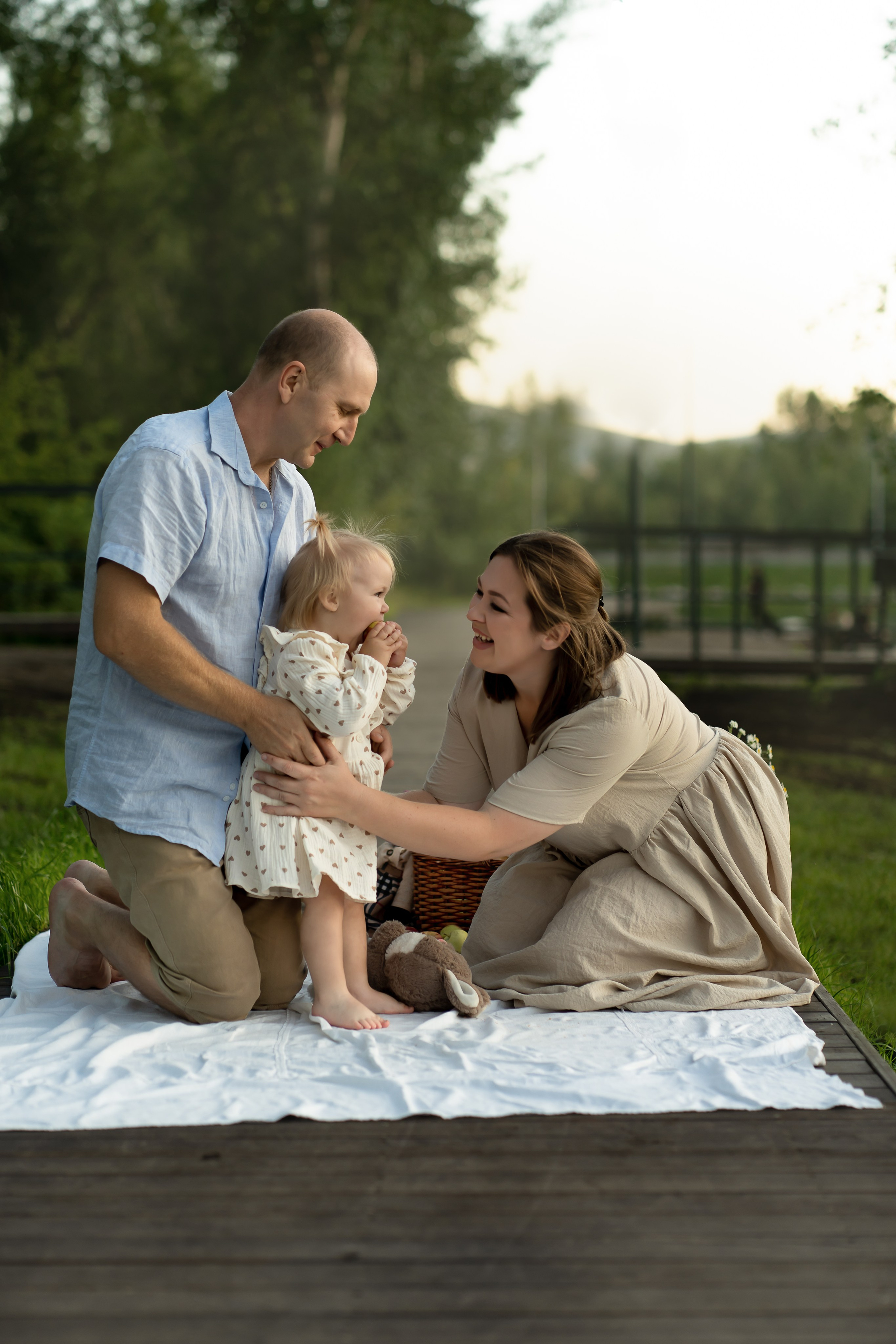 Семейный пикник. Фотограф в Красноярске. Юлия Чаушанская