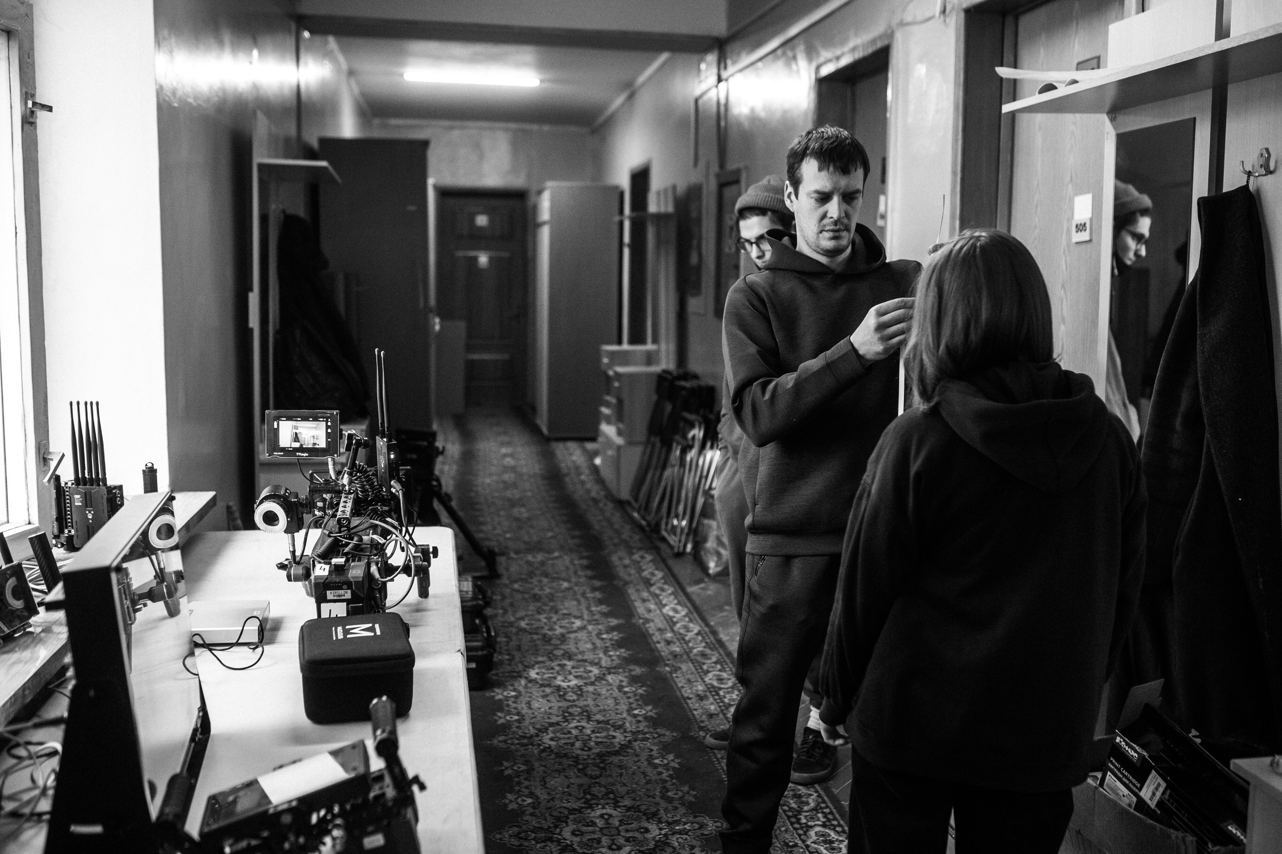 Back stage — съемка фильма. Свадебный фотограф в Москве Арчылан Николаев