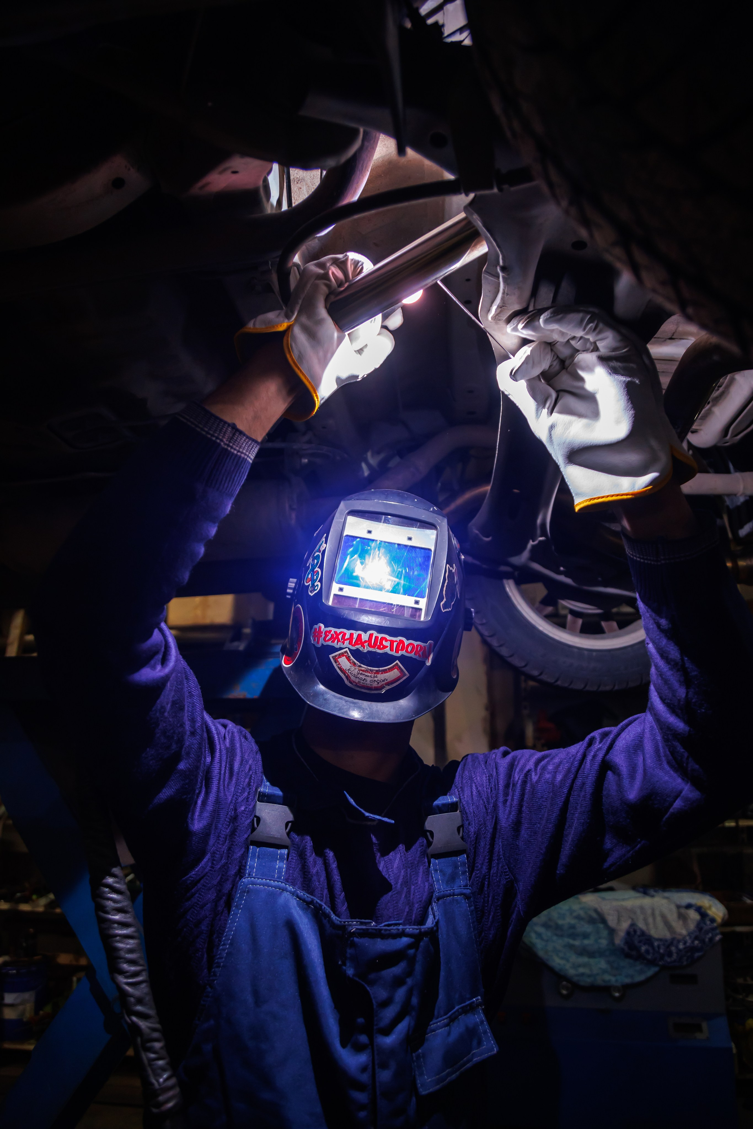 Сварка. Фотограф Антон Клейнос, Владивосток