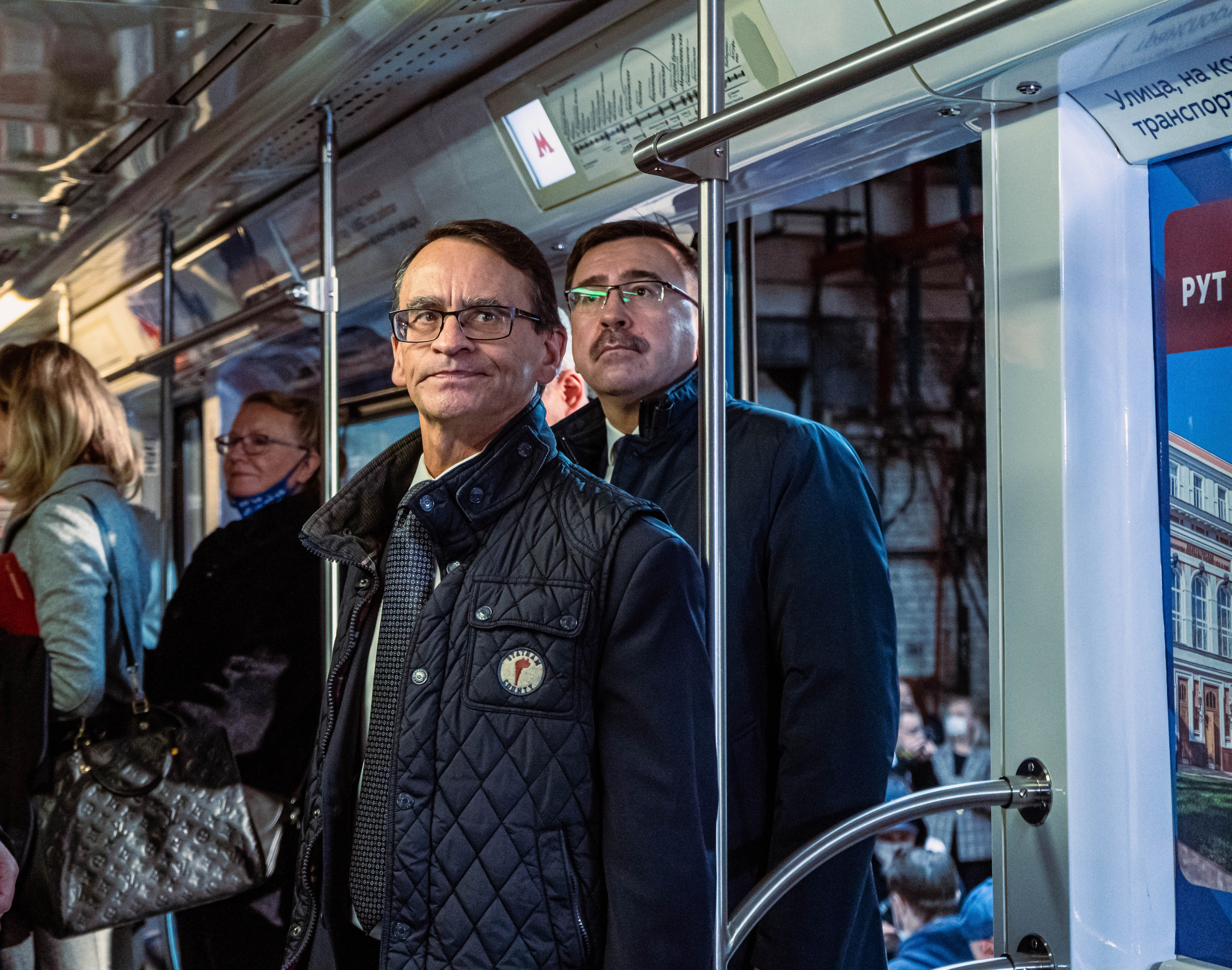Запуск тематического поезда в метрополитене. Главная