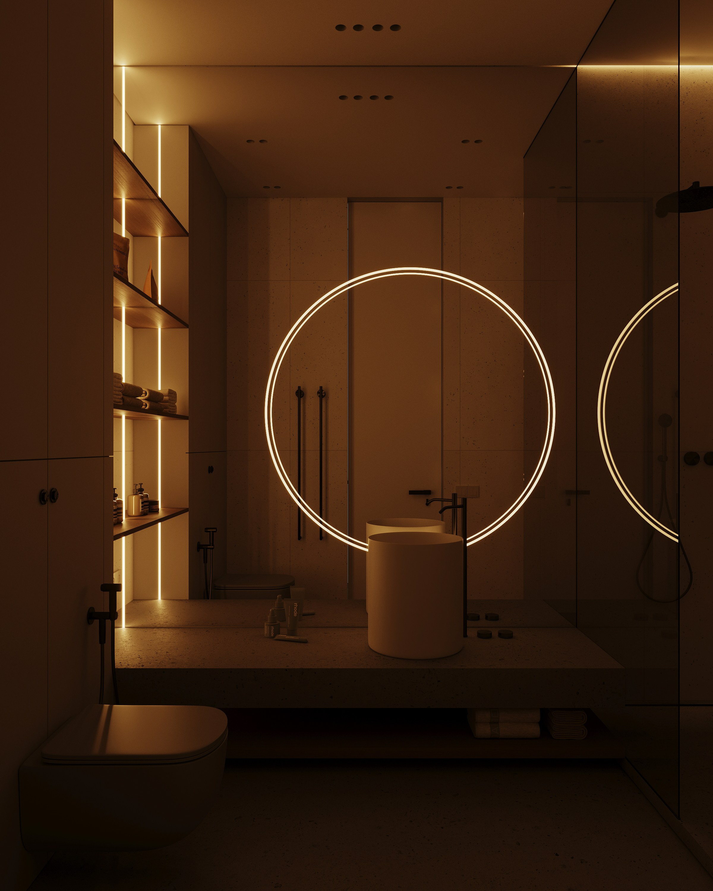 Эффектный санузел. 3D визуализатор