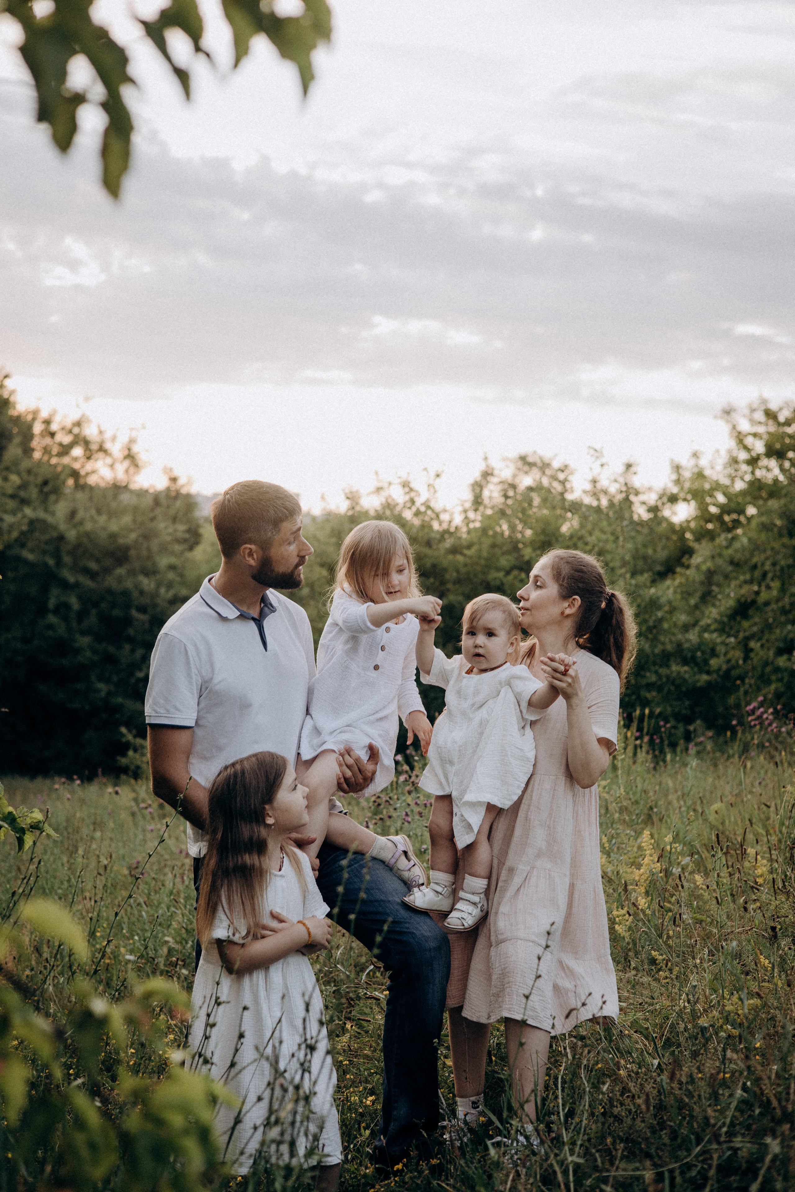 Маша, Антон, Варя, Фея и Вера. Портретный и семейный фотограф в Воронеже Ксения Ремизова