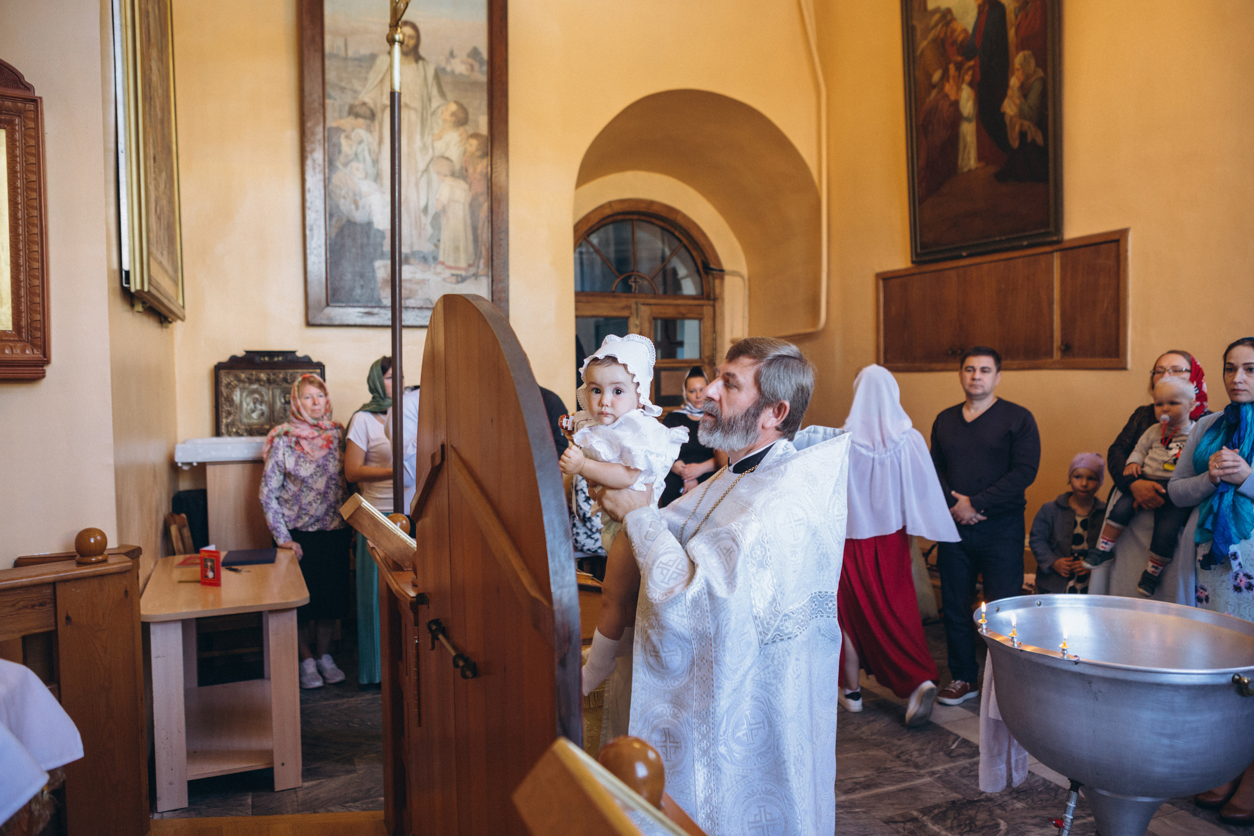Крещение. Свадебный и семейный фотограф в Санкт-Петербурге Яцына Юрий. Видеоопер