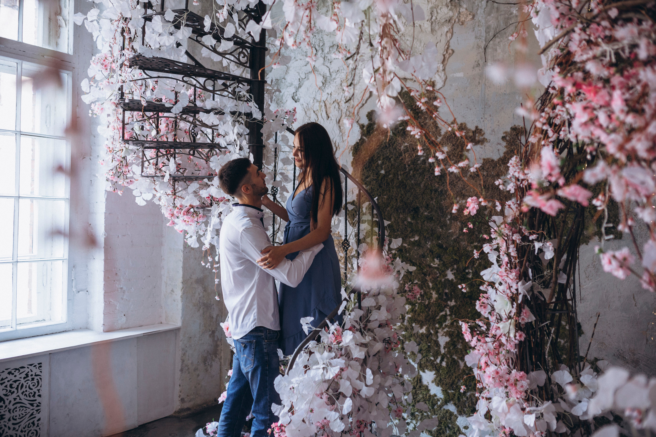 Предложение руки и сердца в фотостудии. Свадебный и семейный фотограф в Санкт-Петербурге Яцына Юрий. Видеоопер