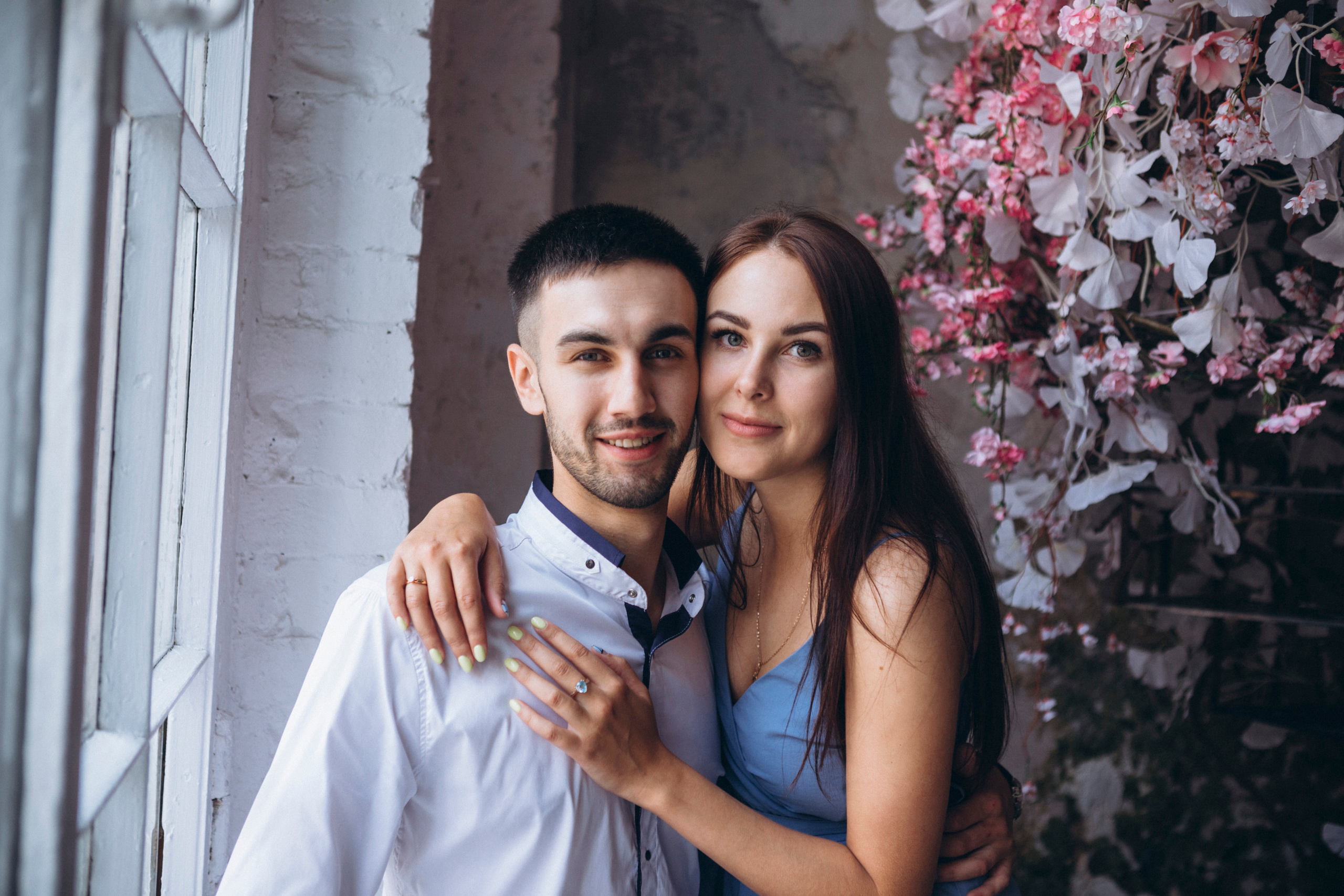 Предложение руки и сердца в фотостудии. Свадебный и семейный фотограф в Санкт-Петербурге Яцына Юрий. Видеоопер