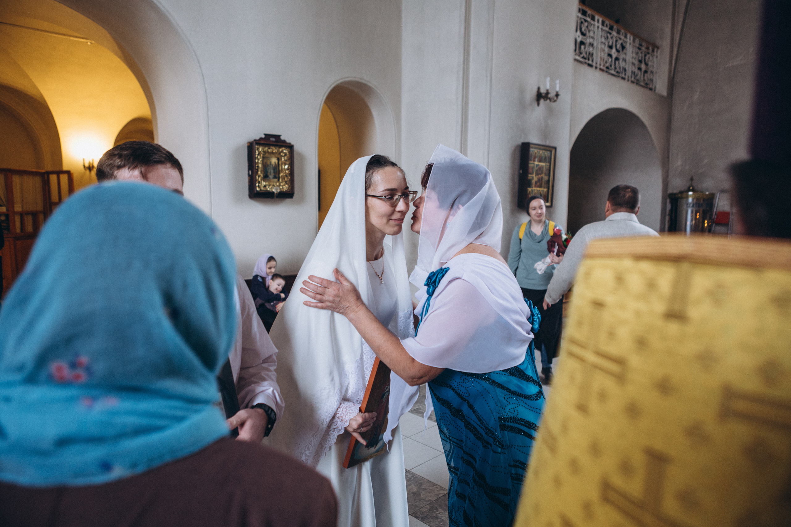 Венчание в Церкви Иконы Божией Матери Казанская на Валаамском подворье. Свадебный и семейный фотограф в Санкт-Петербурге Яцына Юрий. Видеоопер