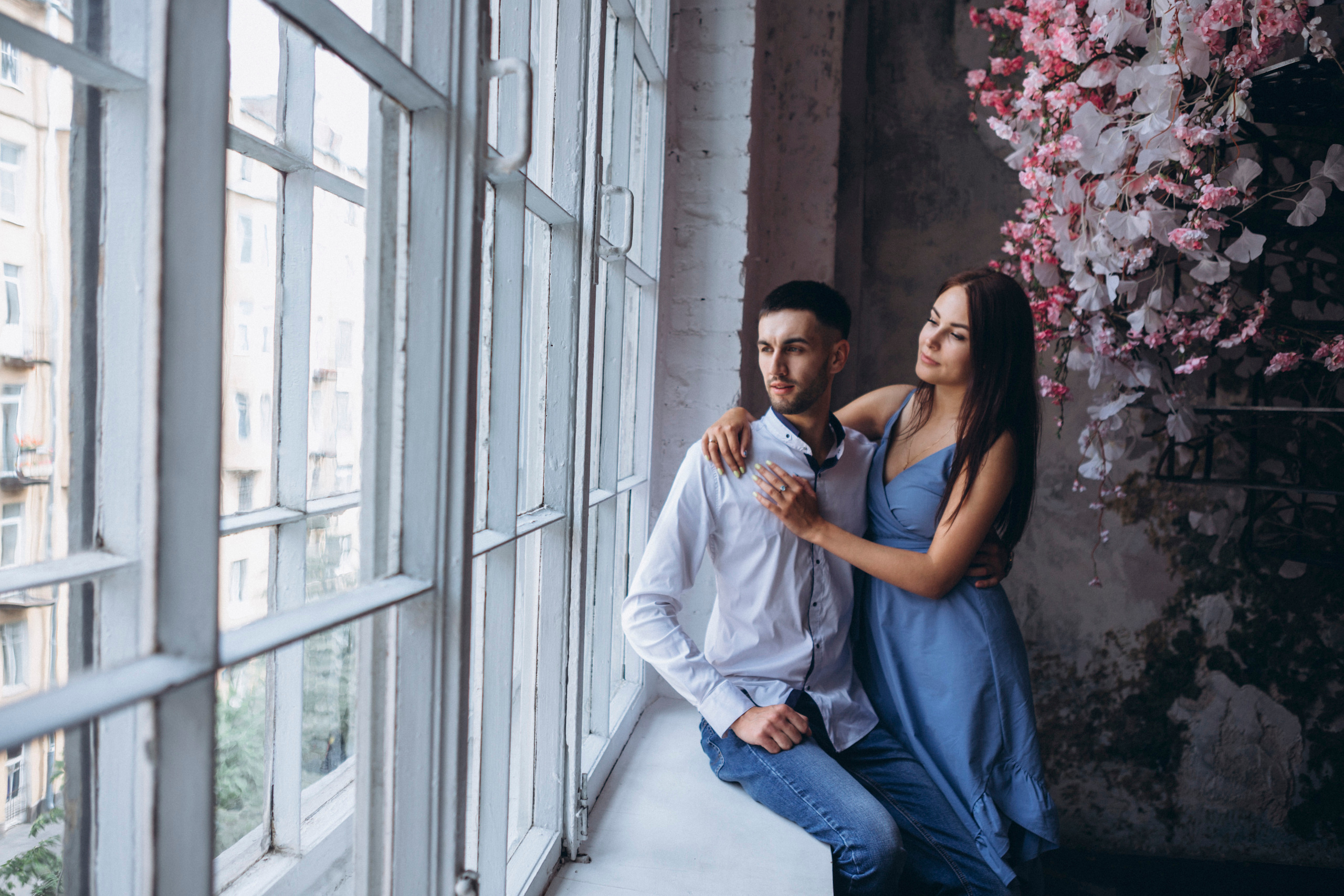 Предложение руки и сердца в фотостудии. Свадебный и семейный фотограф в Санкт-Петербурге Яцына Юрий. Видеоопер