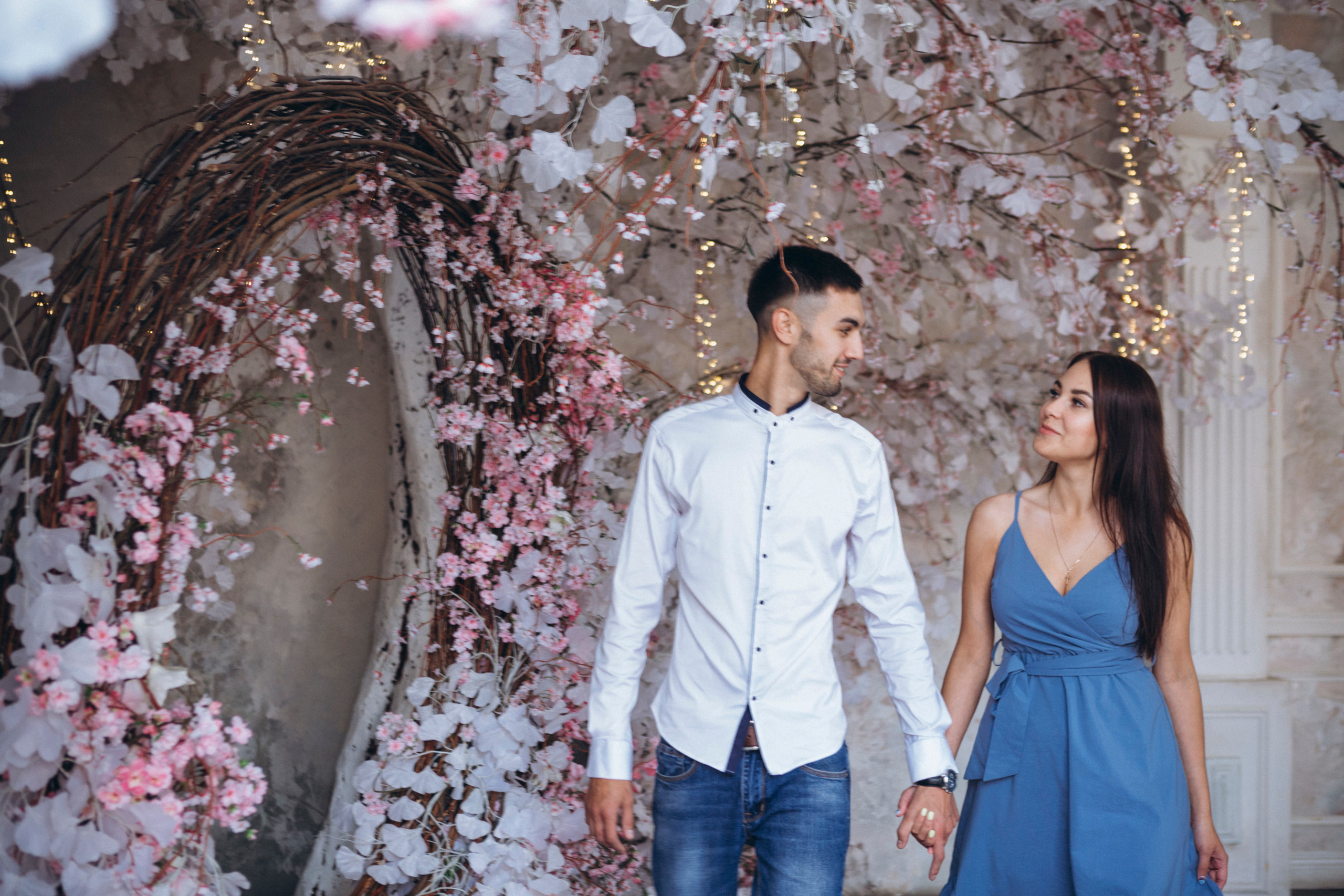 Предложение руки и сердца в фотостудии. Свадебный и семейный фотограф в Санкт-Петербурге Яцына Юрий. Видеоопер