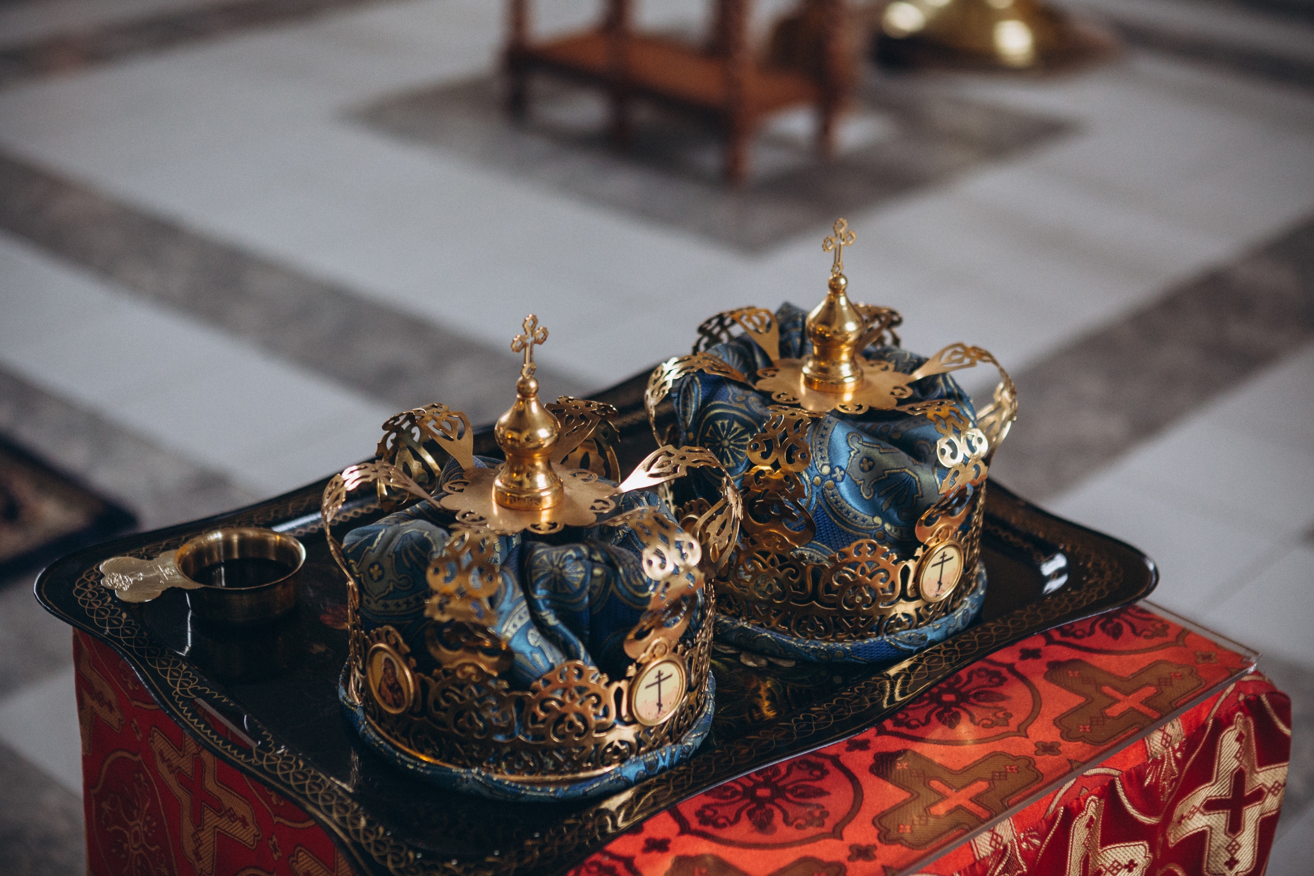 Венчание в Церкви Иконы Божией Матери Казанская на Валаамском подворье. Свадебный и семейный фотограф в Санкт-Петербурге Яцына Юрий. Видеоопер