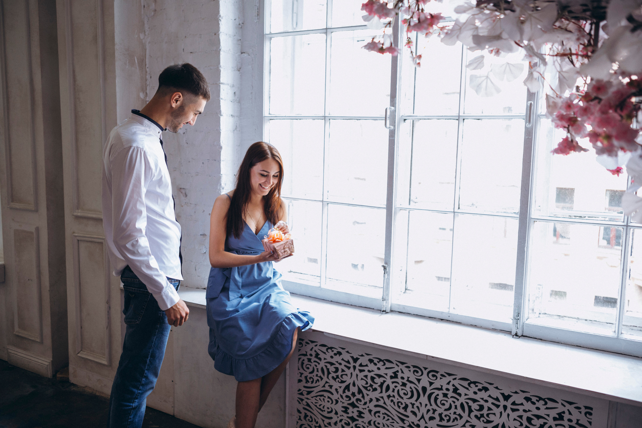 Предложение руки и сердца в фотостудии. Свадебный и семейный фотограф в Санкт-Петербурге Яцына Юрий. Видеоопер