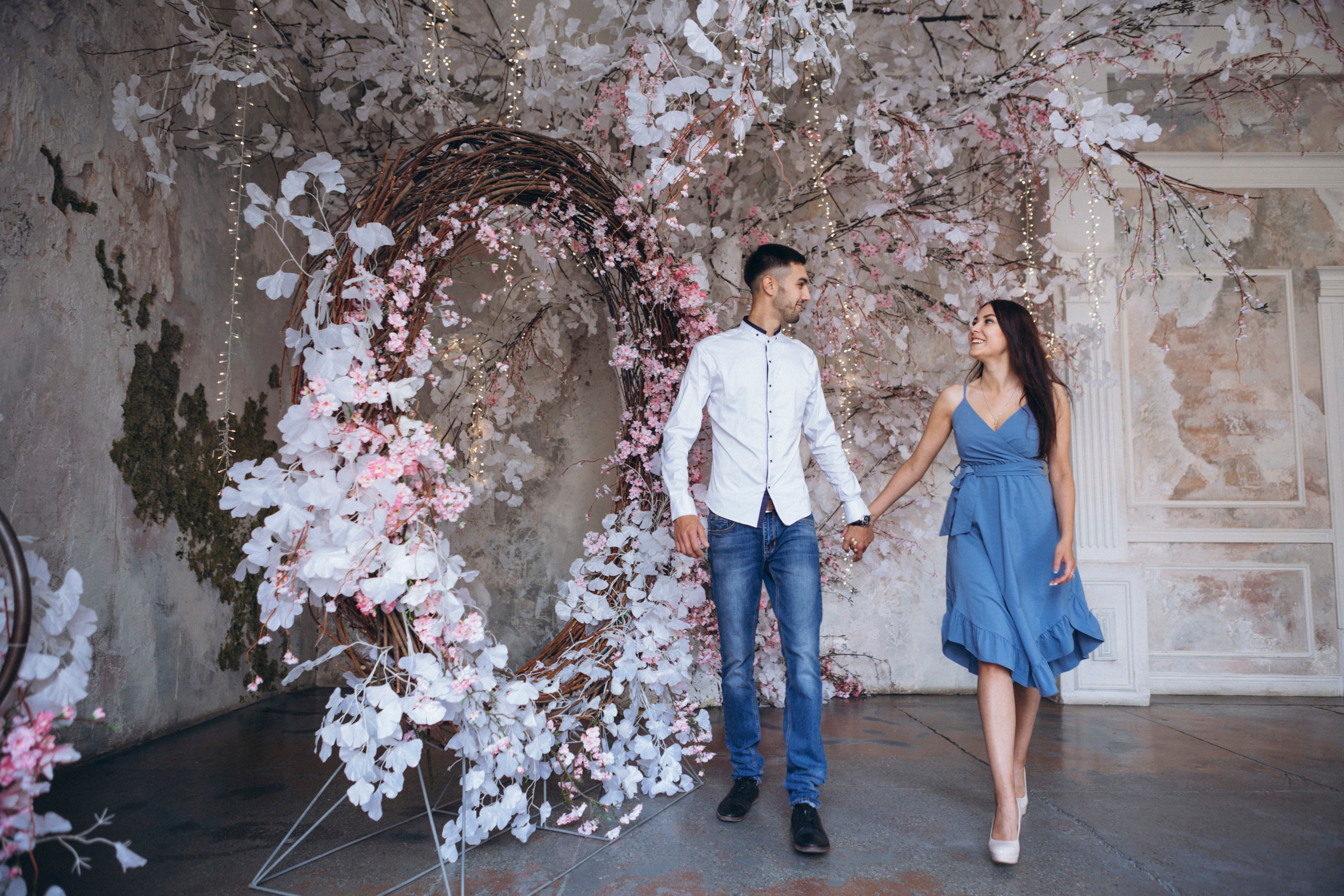 Предложение руки и сердца в фотостудии. Свадебный и семейный фотограф в Санкт-Петербурге Яцына Юрий. Видеоопер