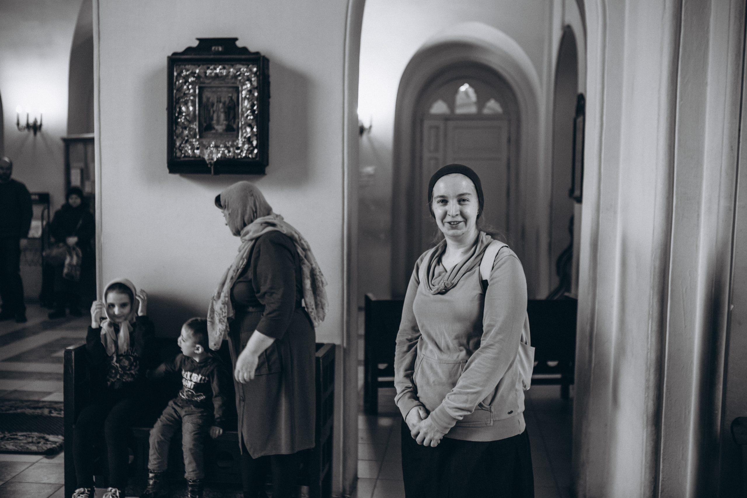 Венчание в Церкви Иконы Божией Матери Казанская на Валаамском подворье. Свадебный и семейный фотограф в Санкт-Петербурге Яцына Юрий. Видеоопер