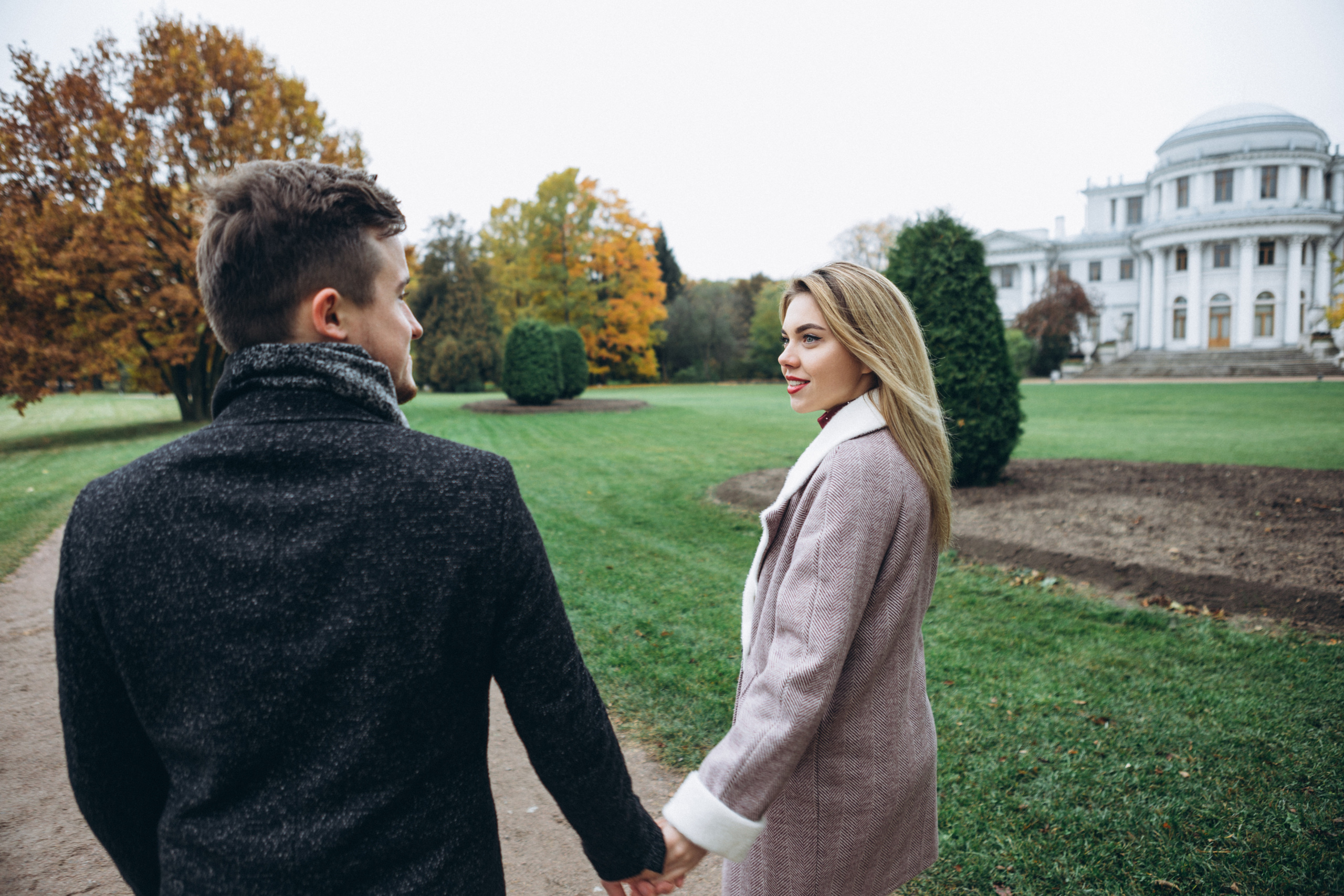 Съемка Love story Антона и Марии. Елагин остров. Свадебный и семейный фотограф в Санкт-Петербурге Яцына Юрий. Видеоопер