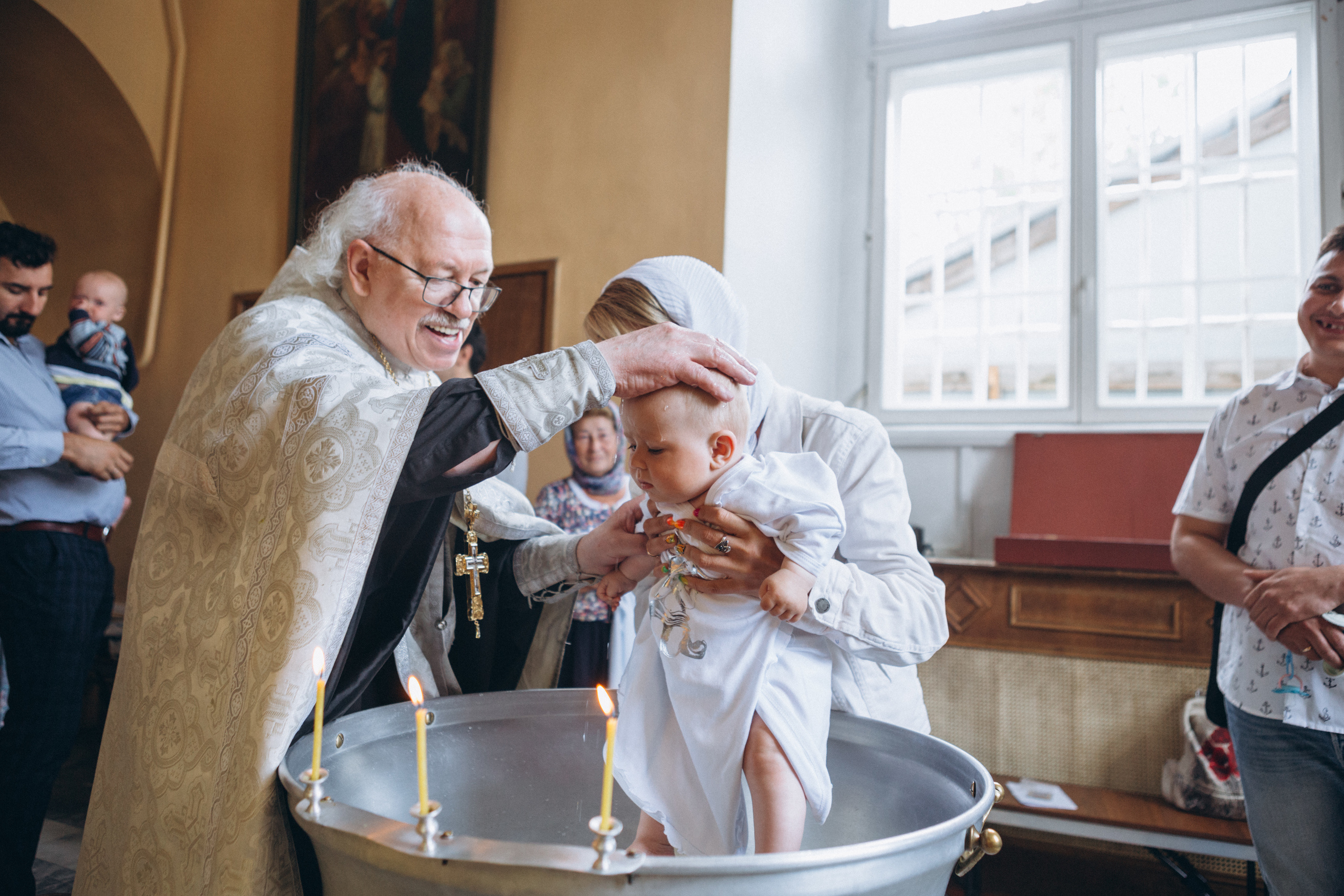 Крещение. Свадебный и семейный фотограф в Санкт-Петербурге Яцына Юрий. Видеоопер
