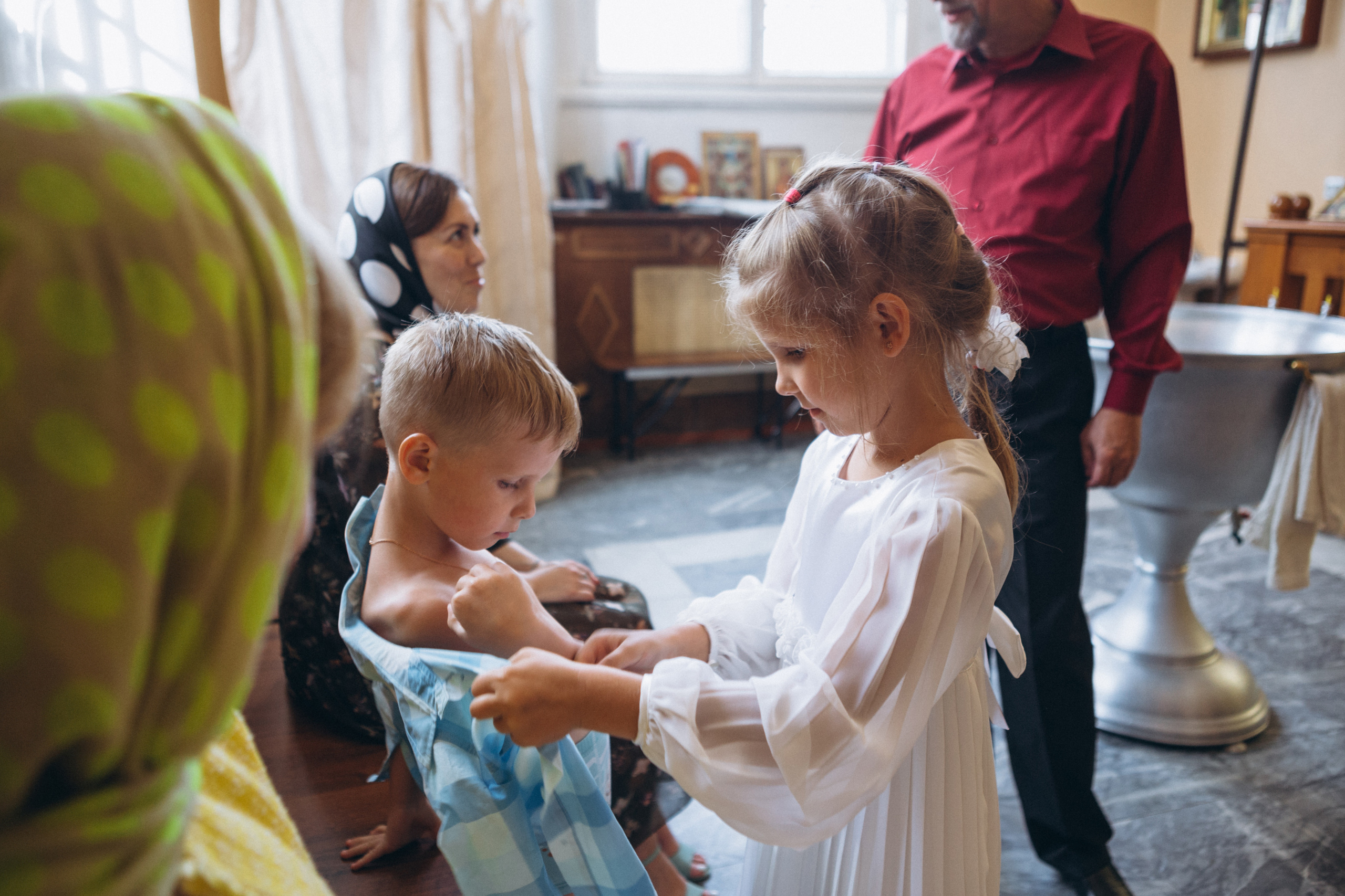 Крещение. Свадебный и семейный фотограф в Санкт-Петербурге Яцына Юрий. Видеоопер