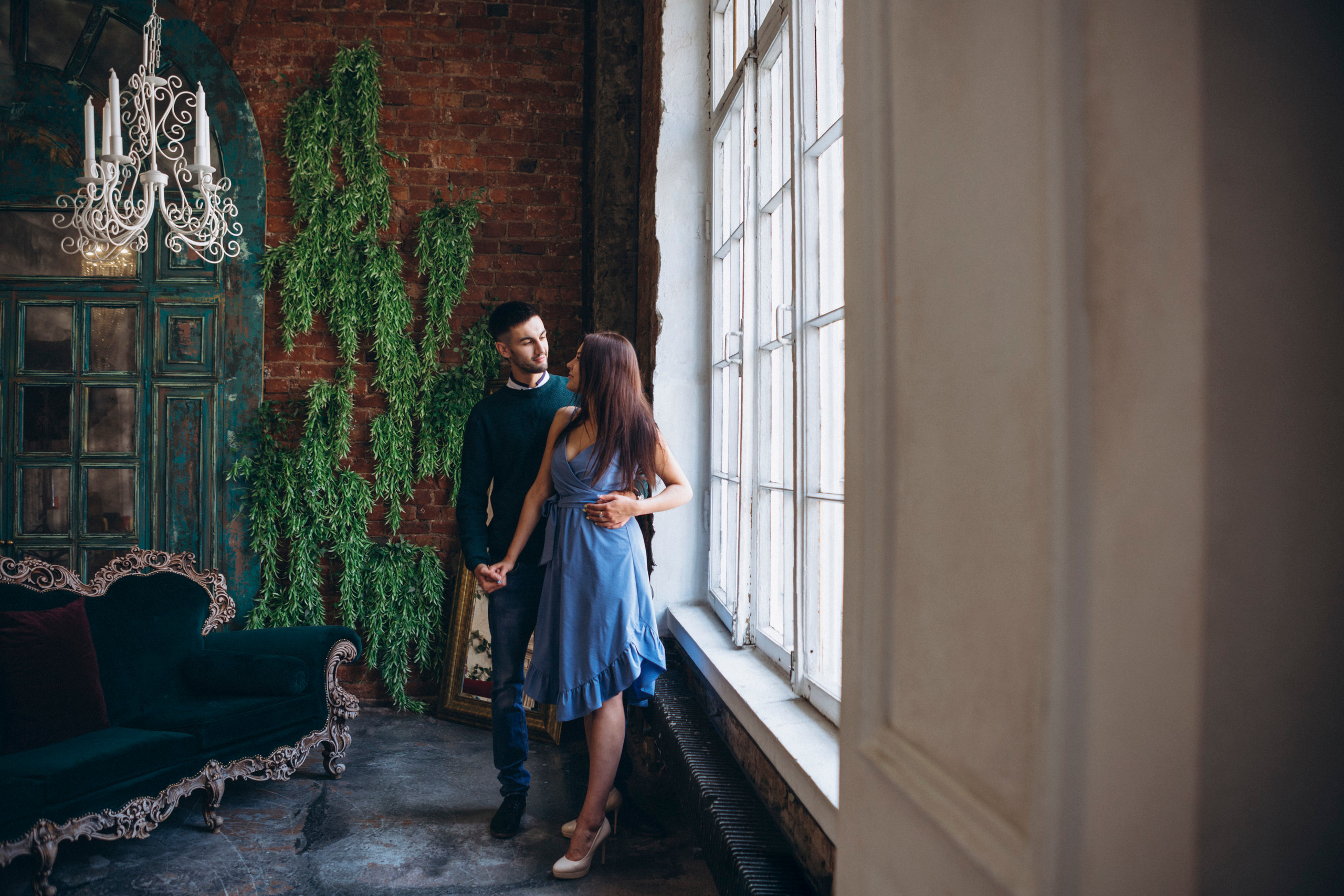 Предложение руки и сердца в фотостудии. Свадебный и семейный фотограф в Санкт-Петербурге Яцына Юрий. Видеоопер