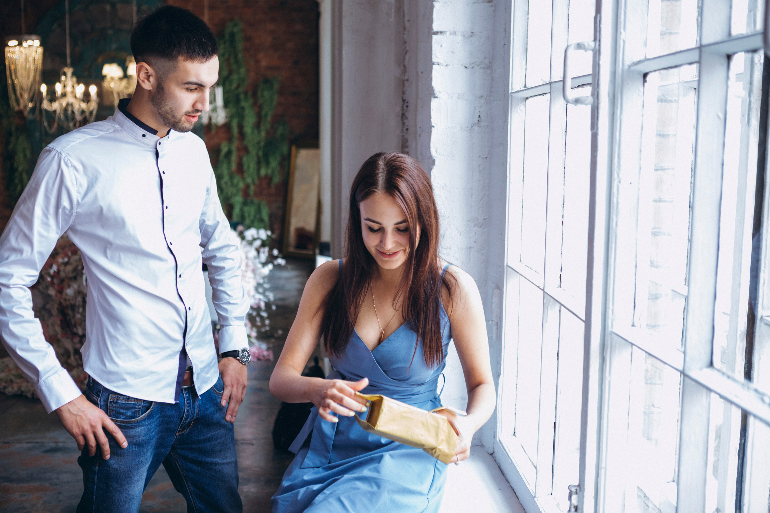 Предложение руки и сердца в фотостудии. Свадебный и семейный фотограф в Санкт-Петербурге Яцына Юрий. Видеоопер