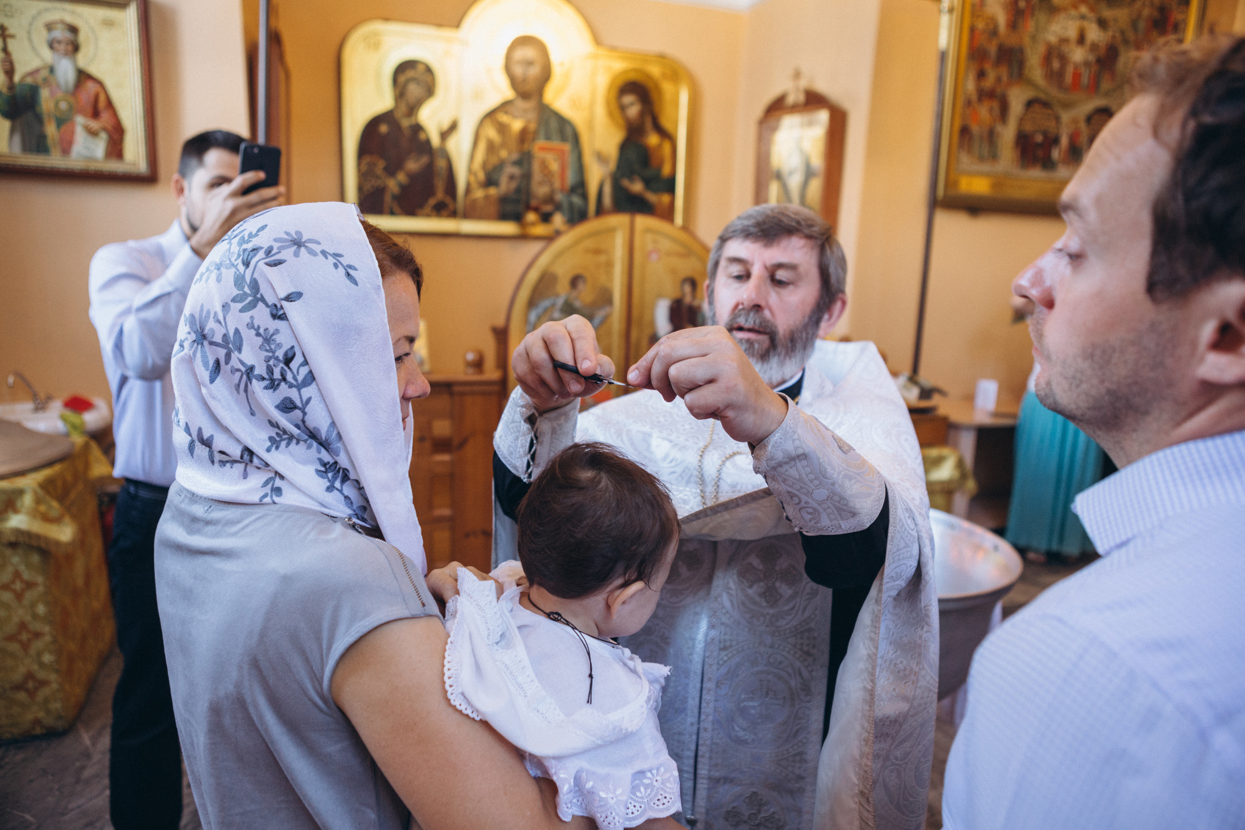 Крещение. Свадебный и семейный фотограф в Санкт-Петербурге Яцына Юрий. Видеоопер